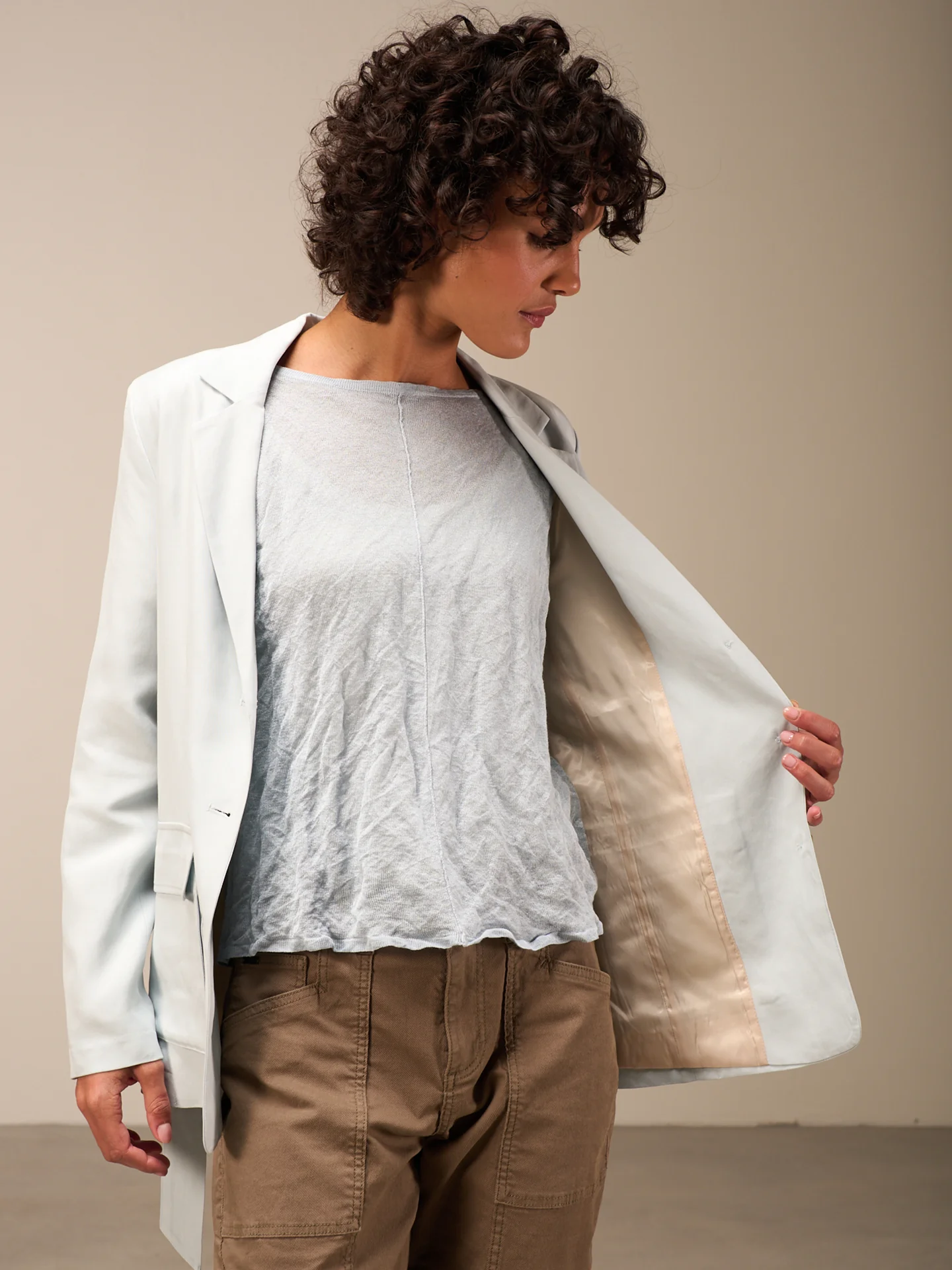 Blazer mit Gürtel - Image 10