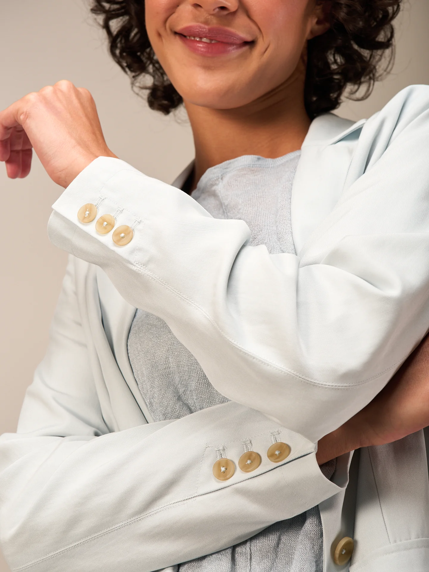 Blazer mit Gürtel - Image 8