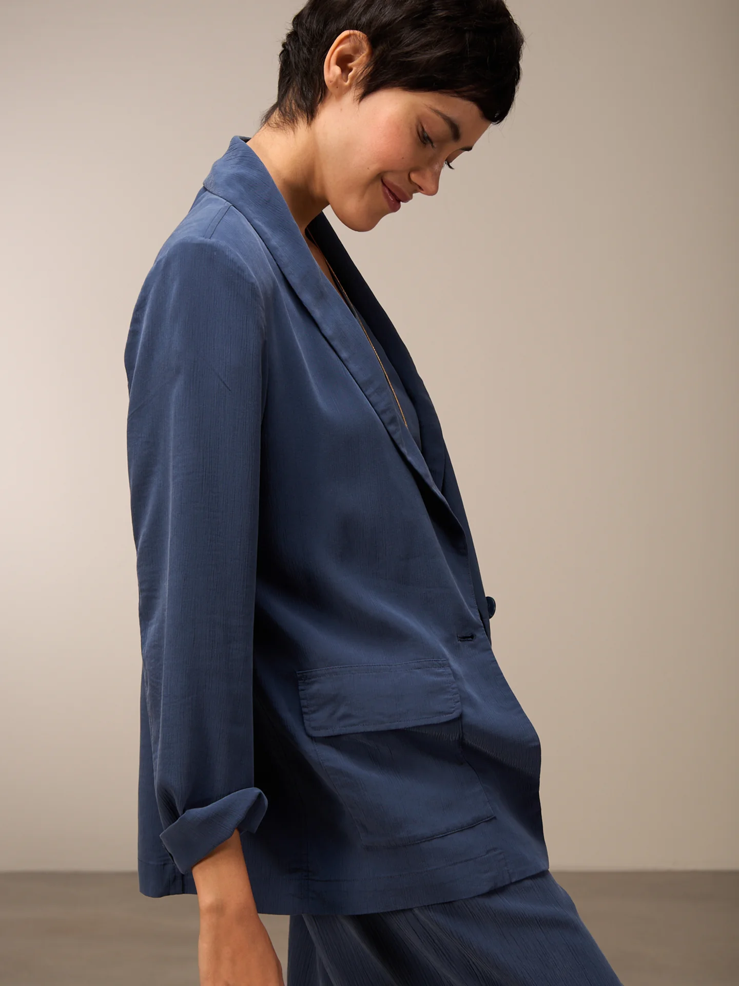 Blazer mit Schalkragen - Image 8