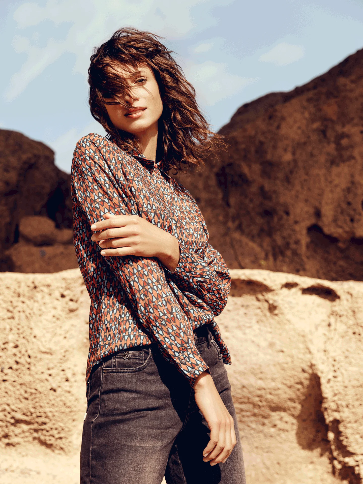 Bluse mit Knopfleiste - Image 10