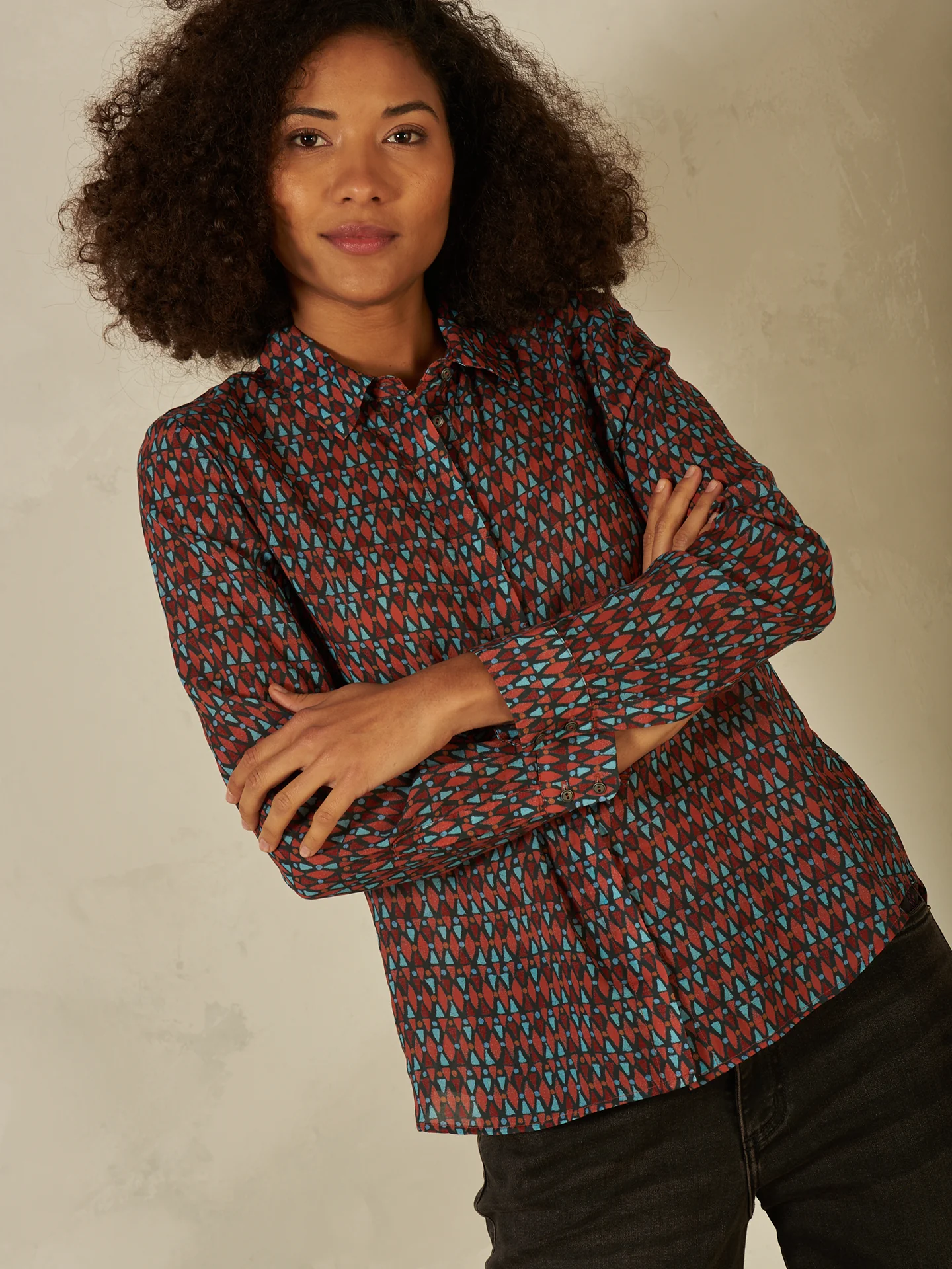 Bluse mit Knopfleiste - Image 6