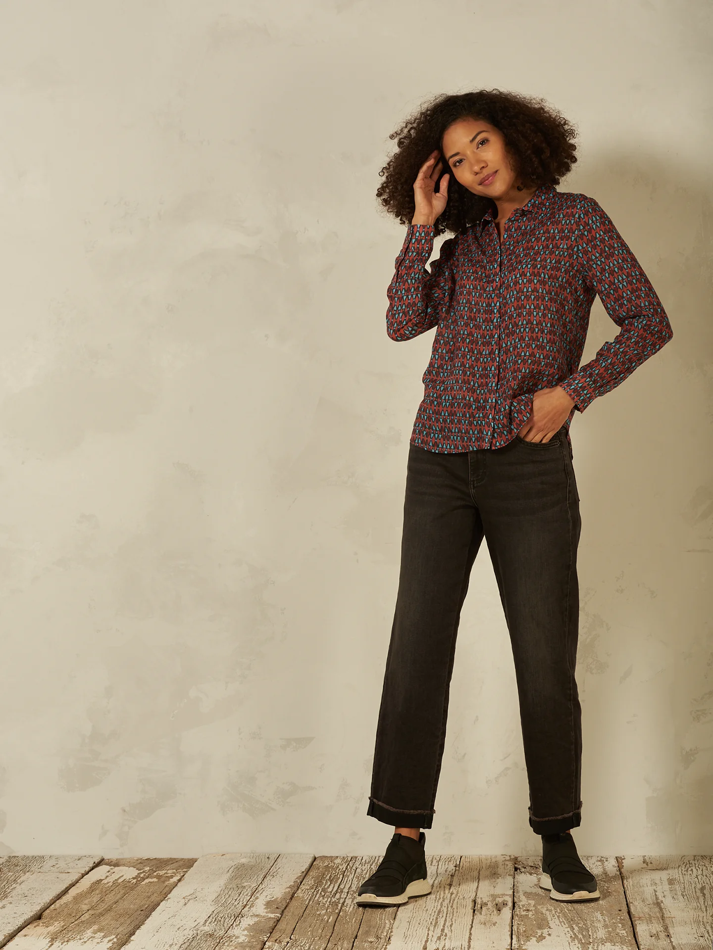 Bluse mit Knopfleiste - Image 8