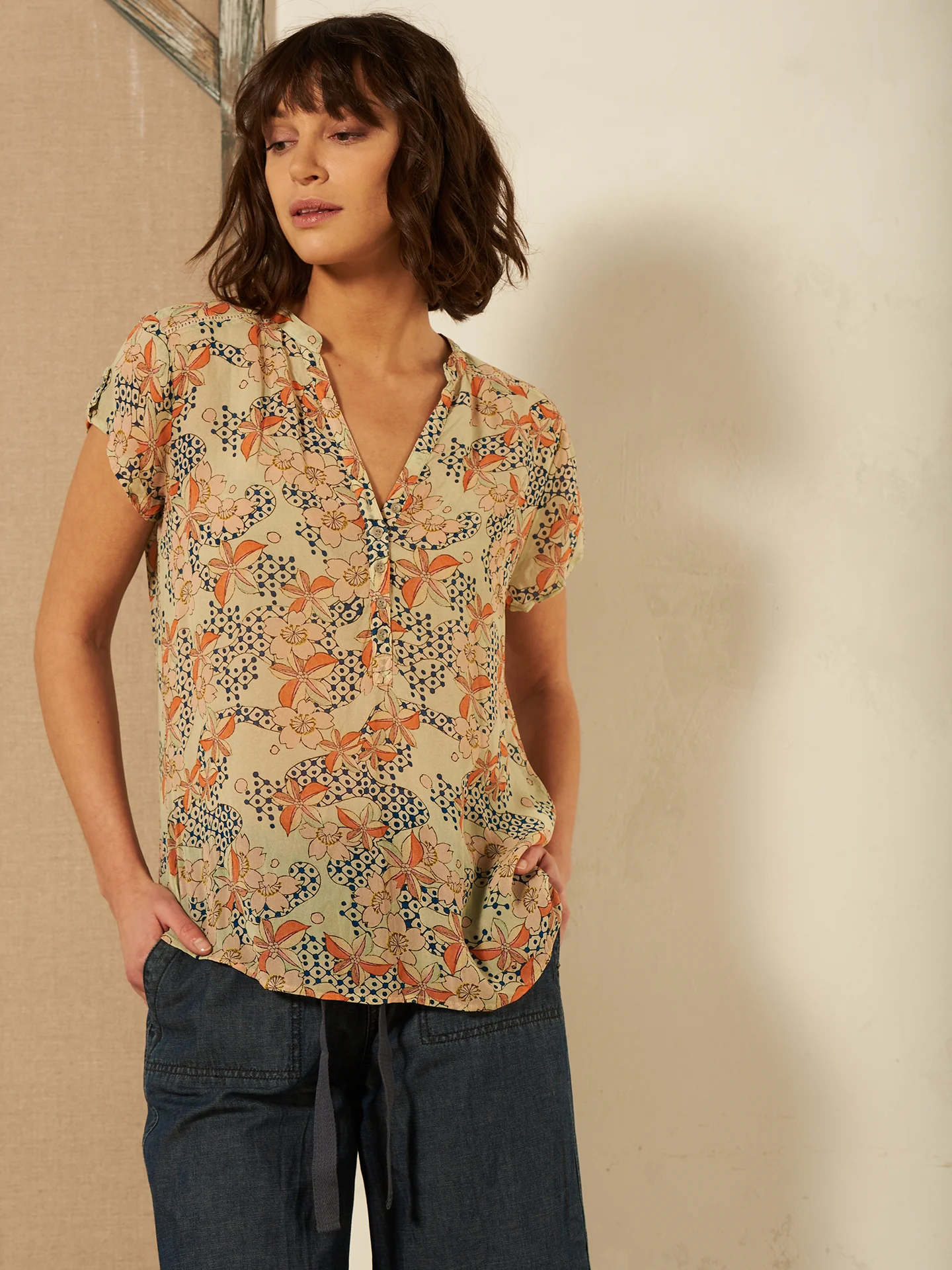Bluse mit Druck - Image 7