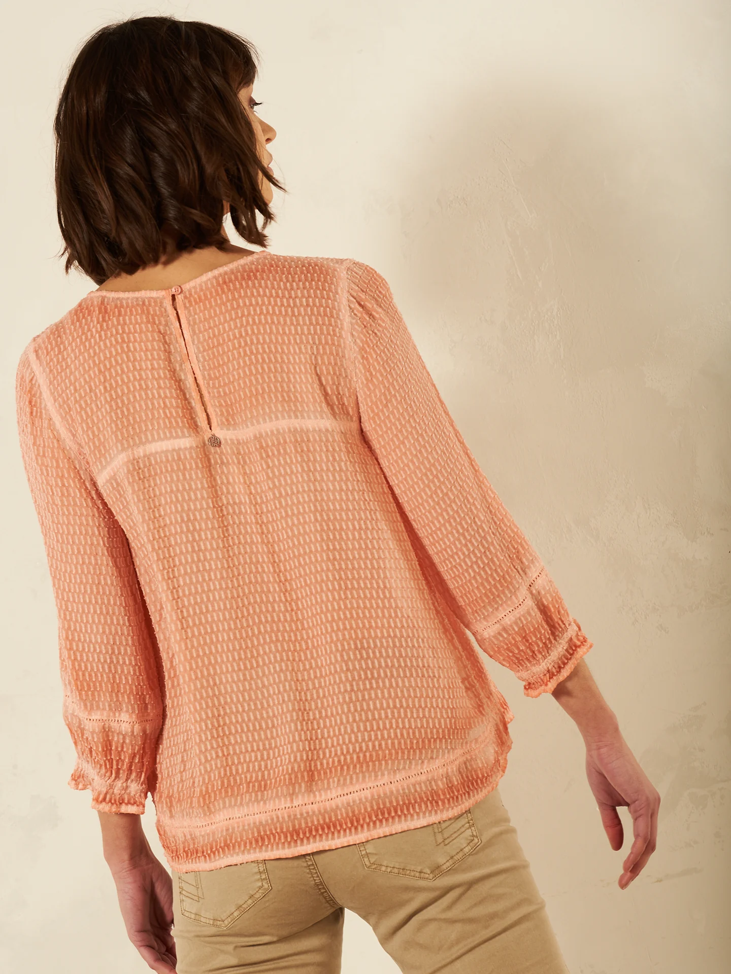 Bluse mit Häkeldetail - Image 19