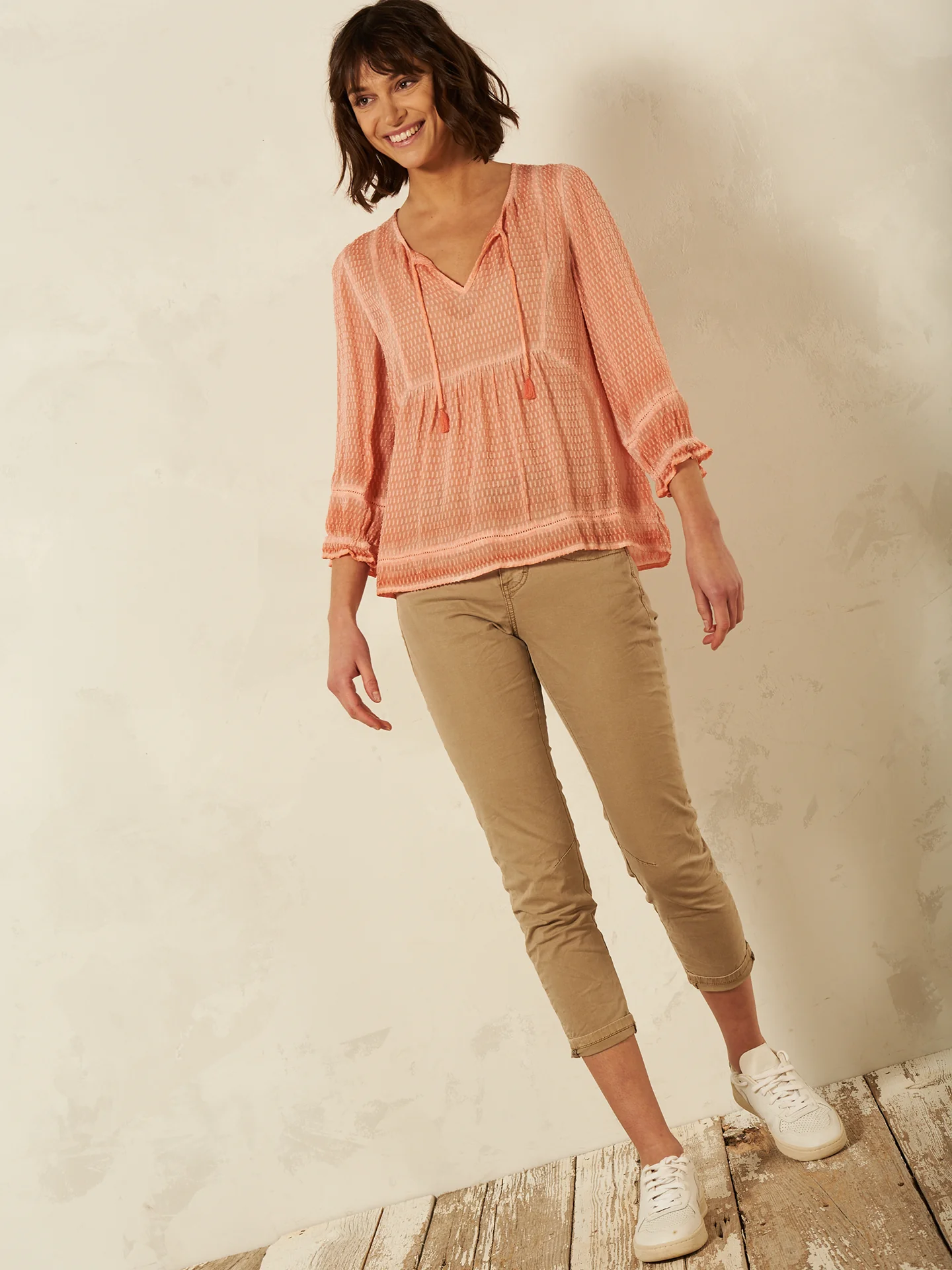Bluse mit Häkeldetail - Image 20