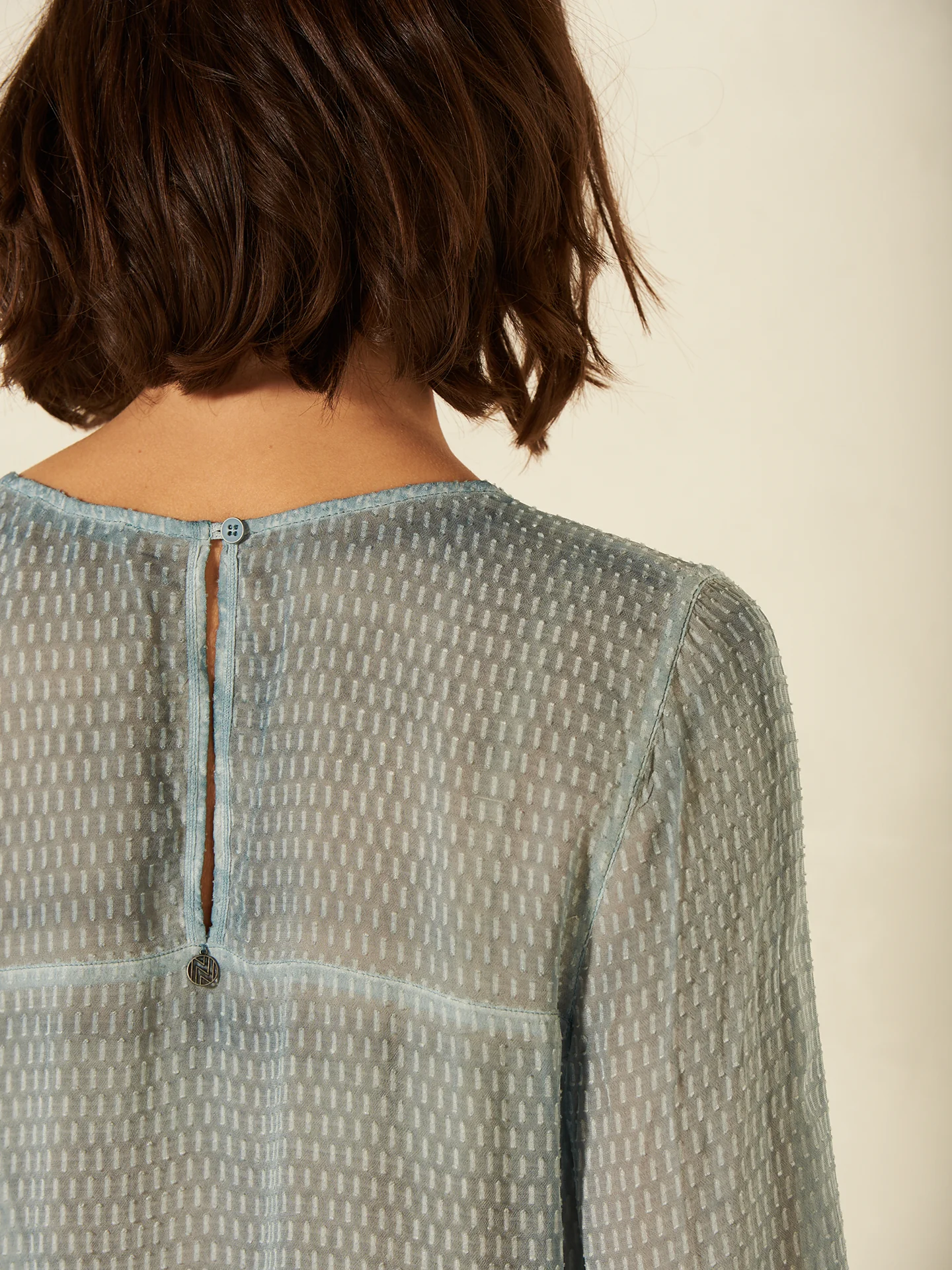 Bluse mit Häkeldetail - Image 3