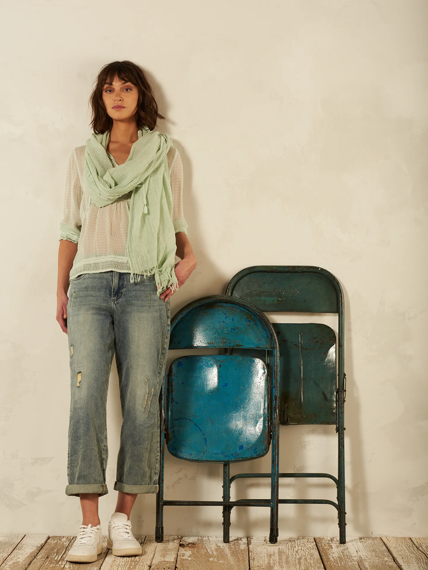 Bluse mit Häkeldetail - Image 7