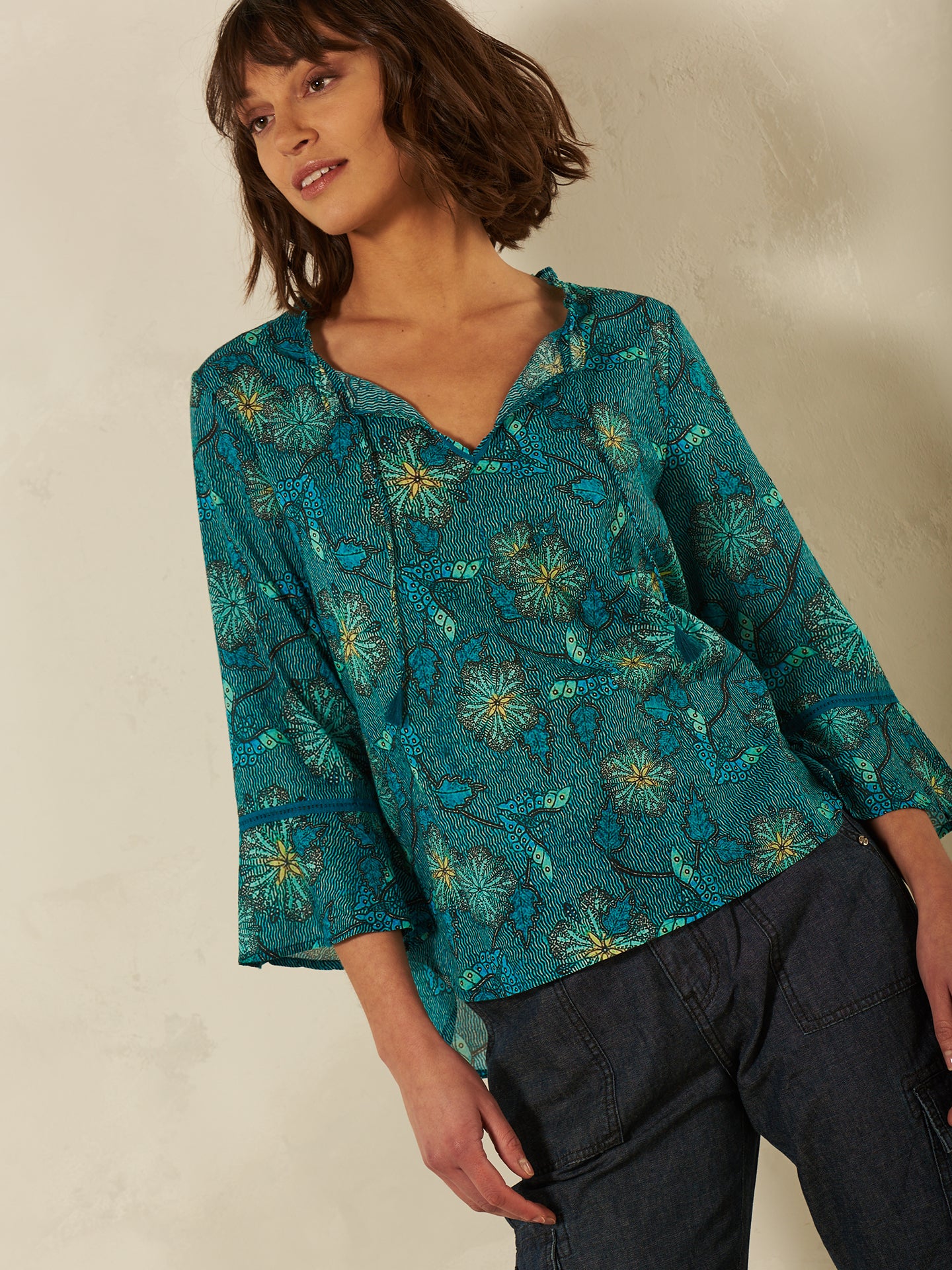 Bluse mit Druck - Image 7