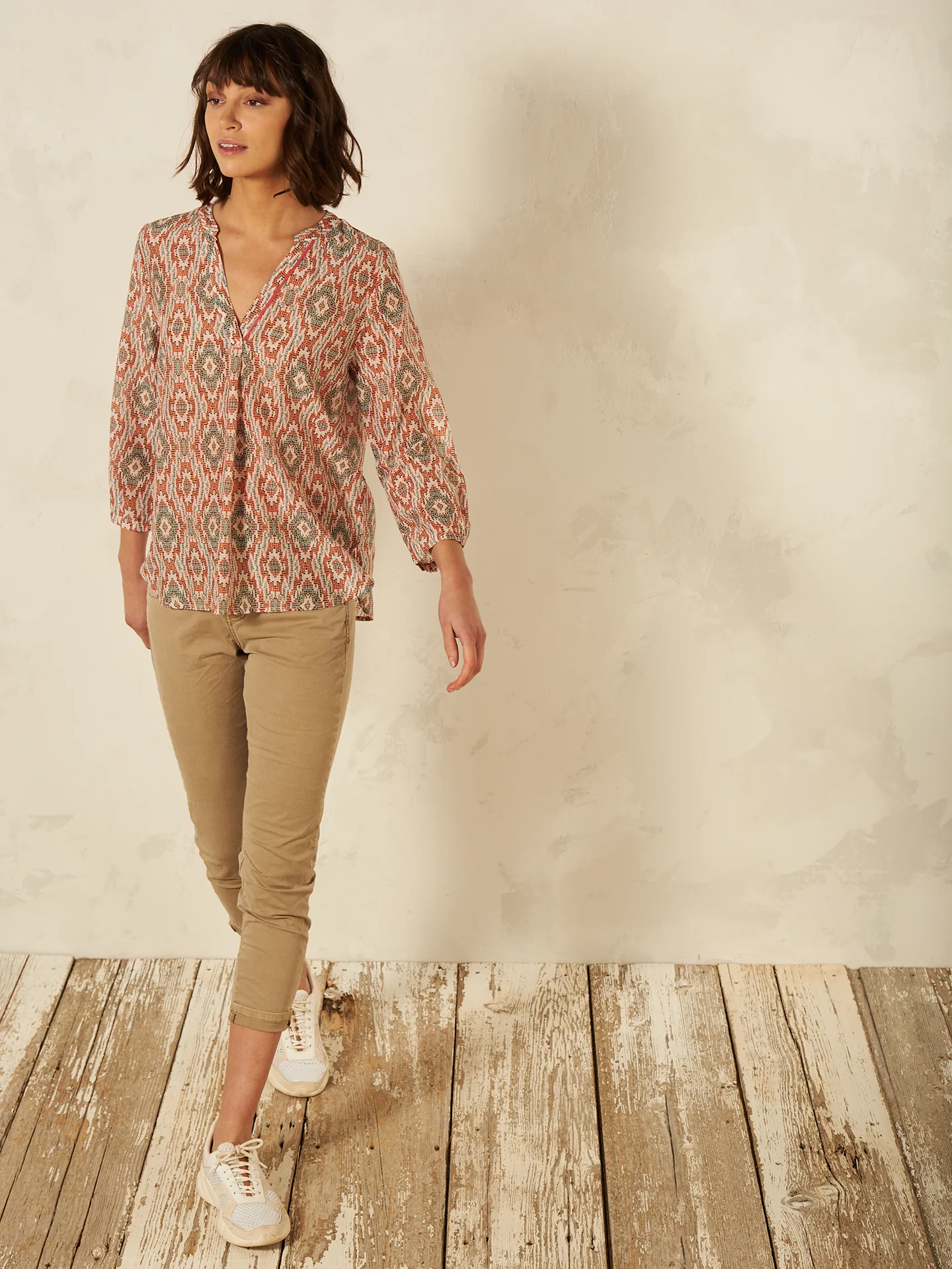 Bluse mit Druck - Image 2