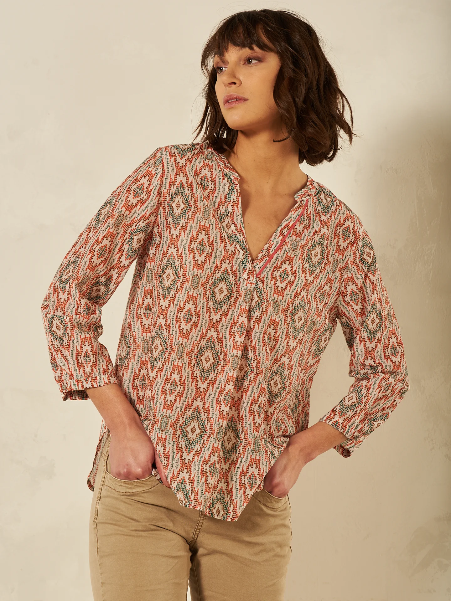 Bluse mit Druck - Image 3
