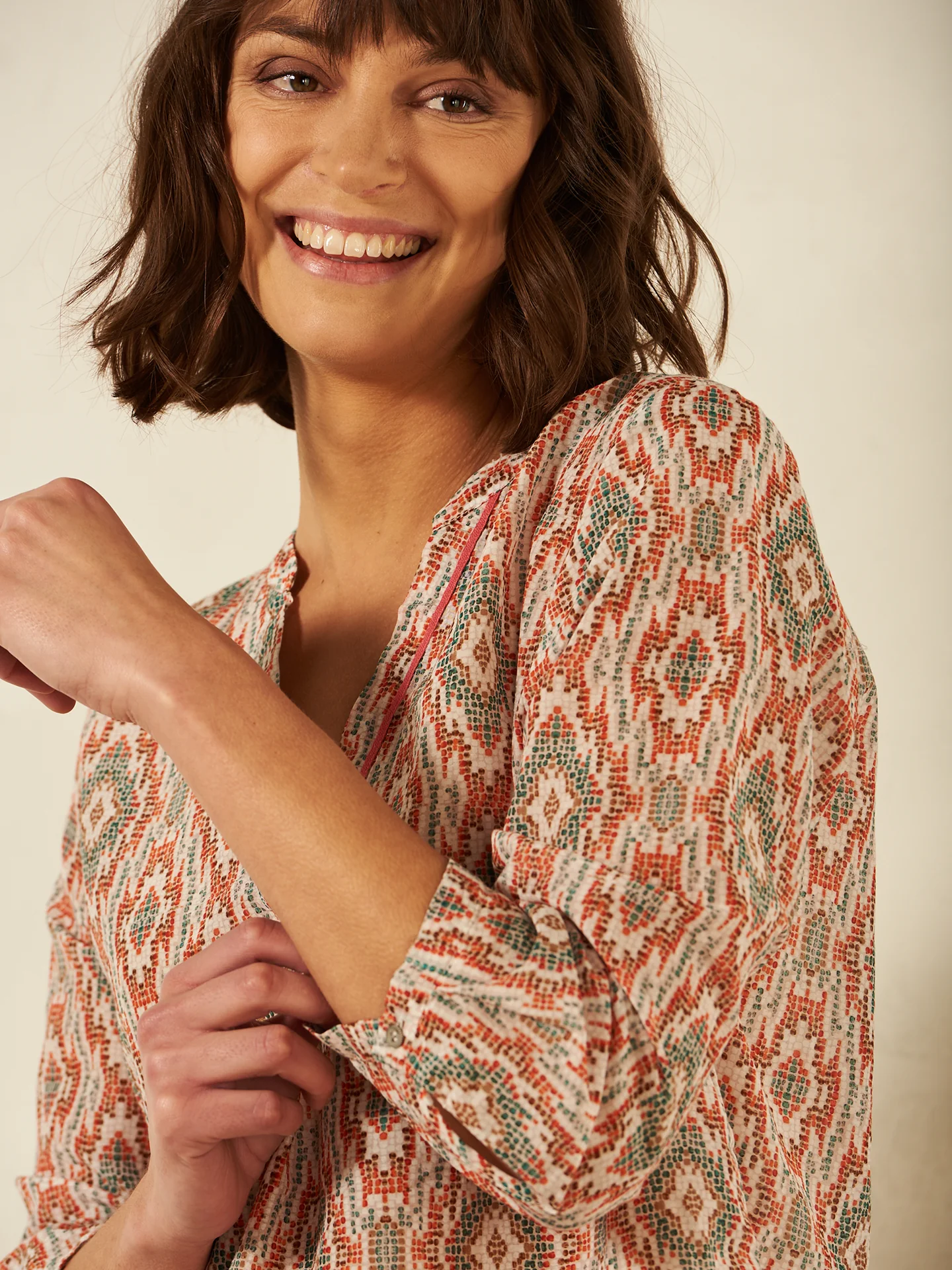 Bluse mit Druck - Image 4