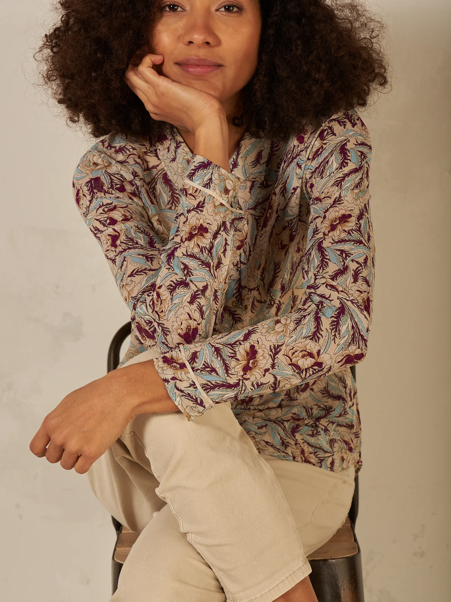 Bluse mit Knopfleiste - Image 4