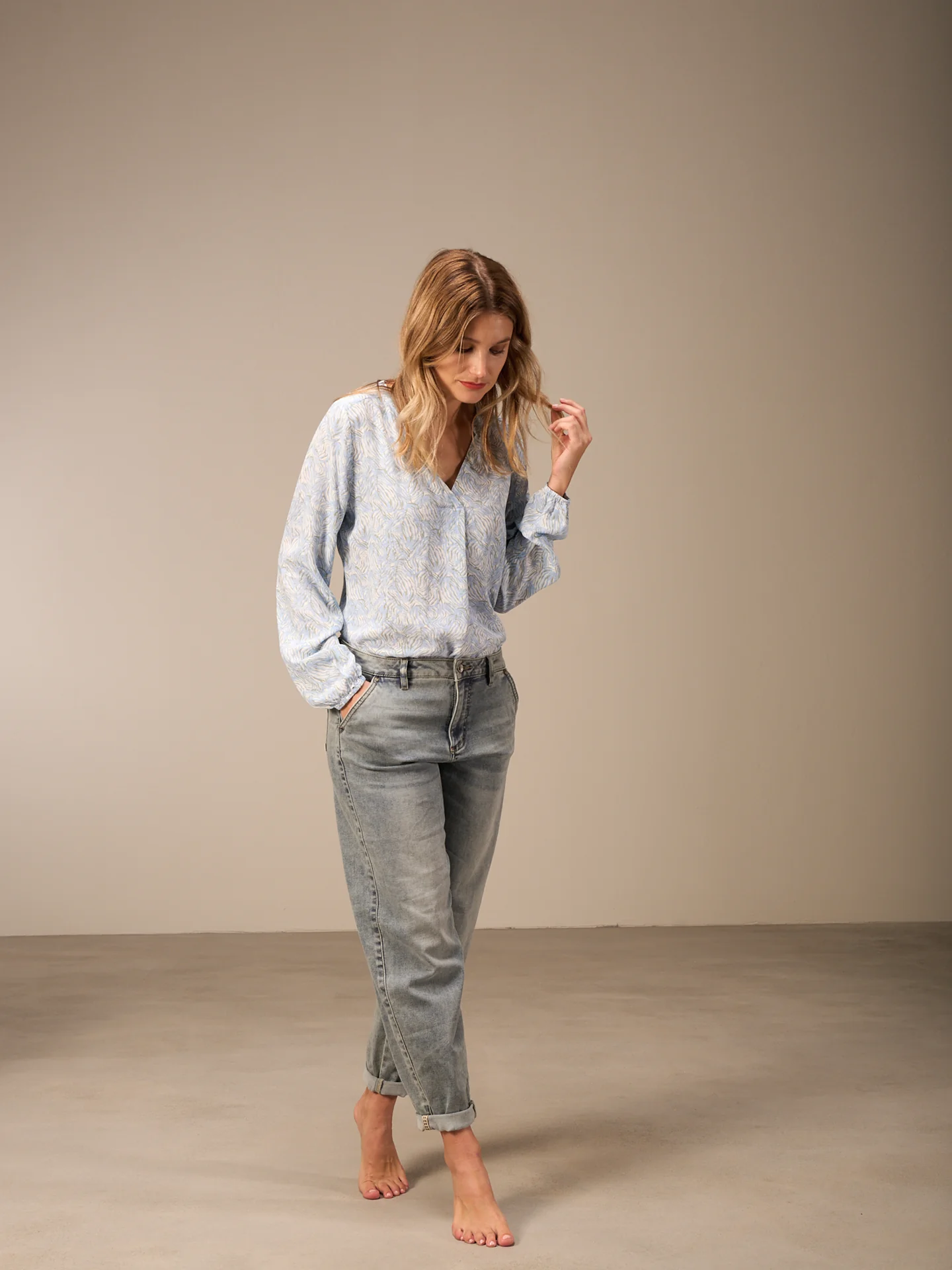 Bluse 3/4-Arm