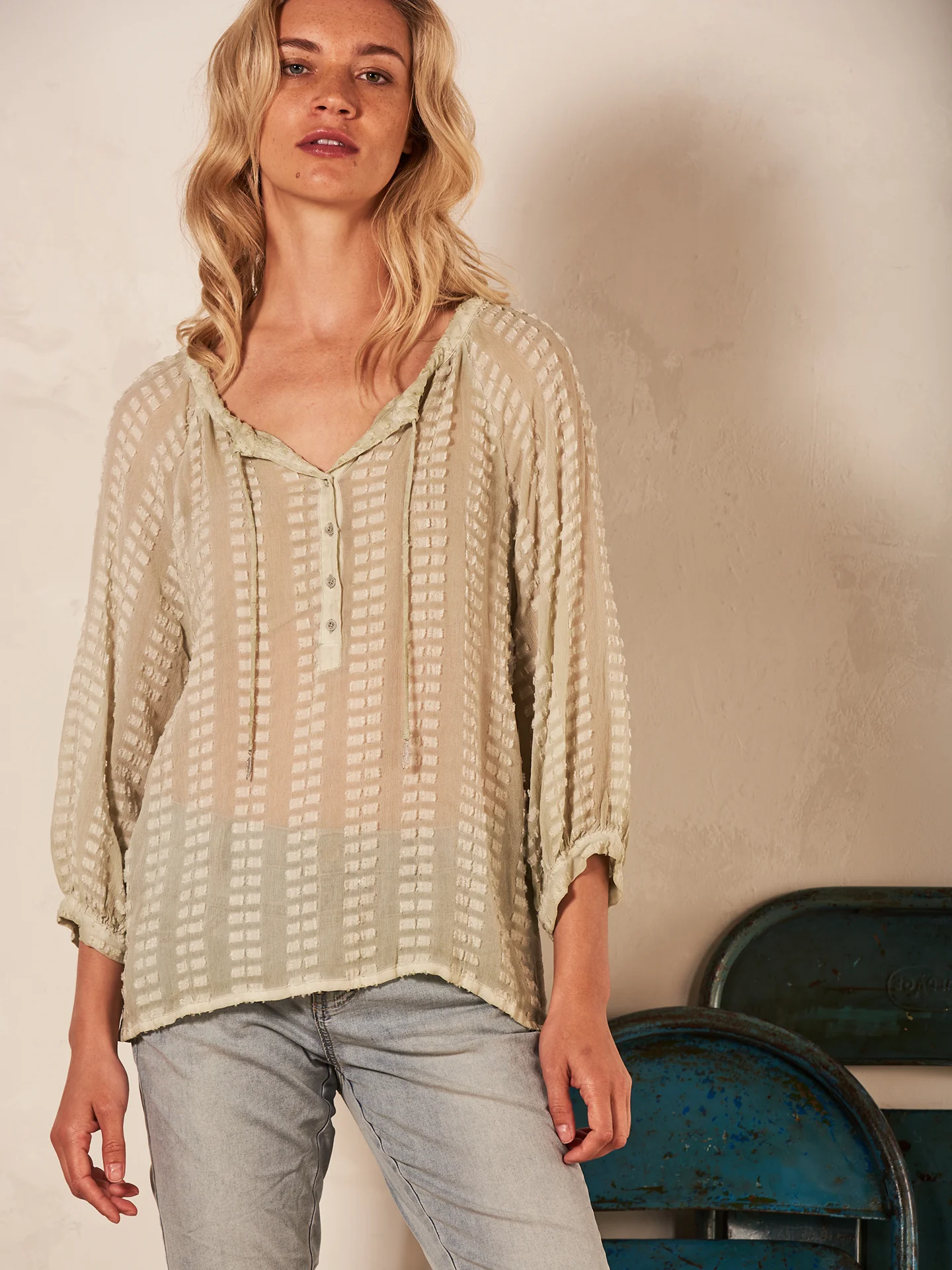 Bluse einfarbig - Image 18