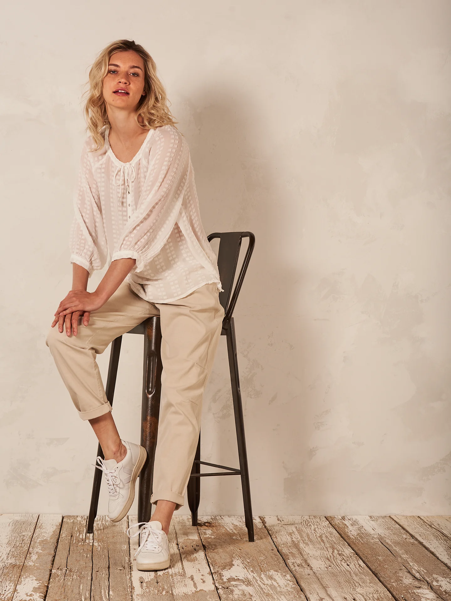 Bluse einfarbig - Image 2
