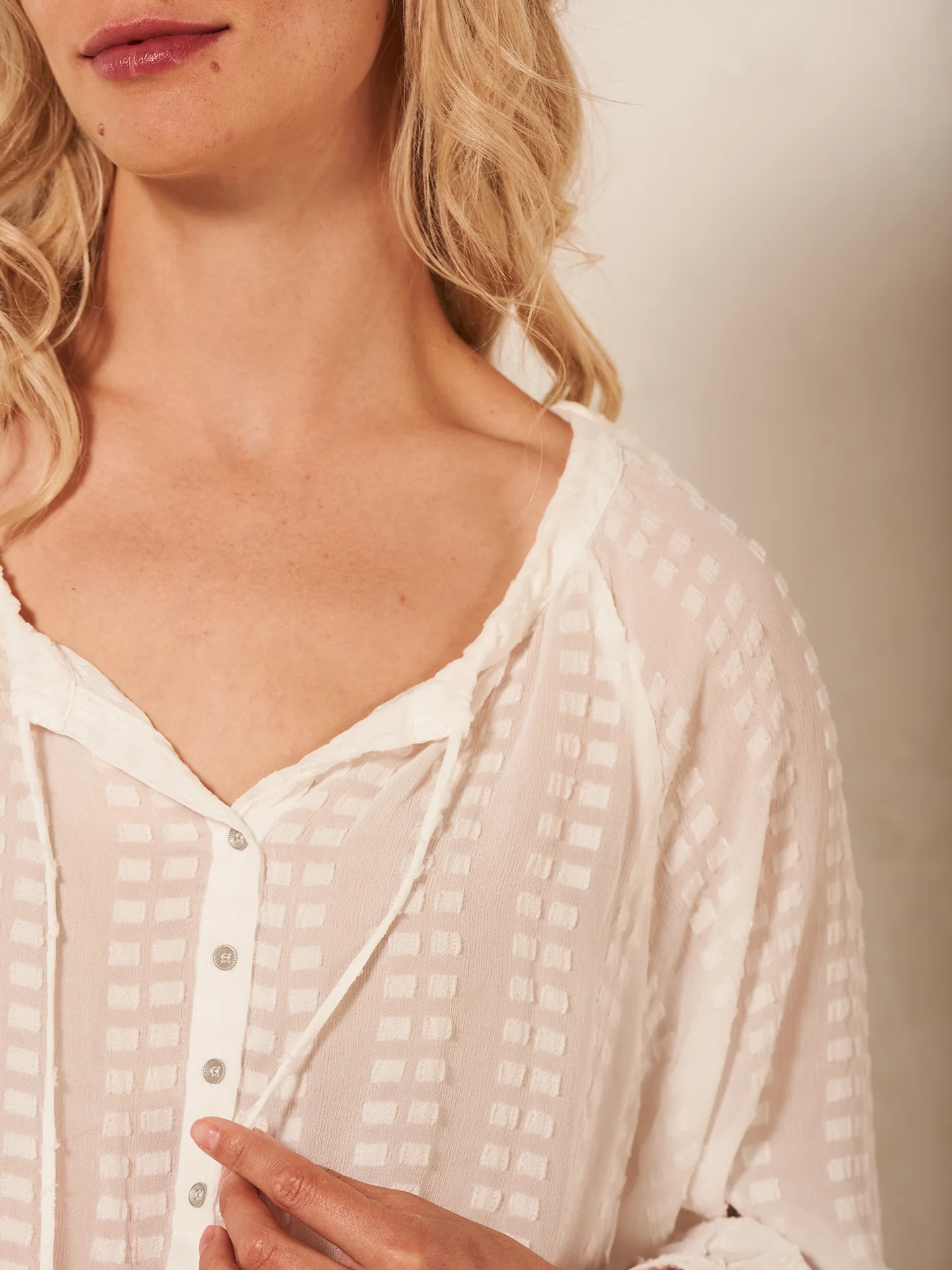 Bluse einfarbig - Image 3