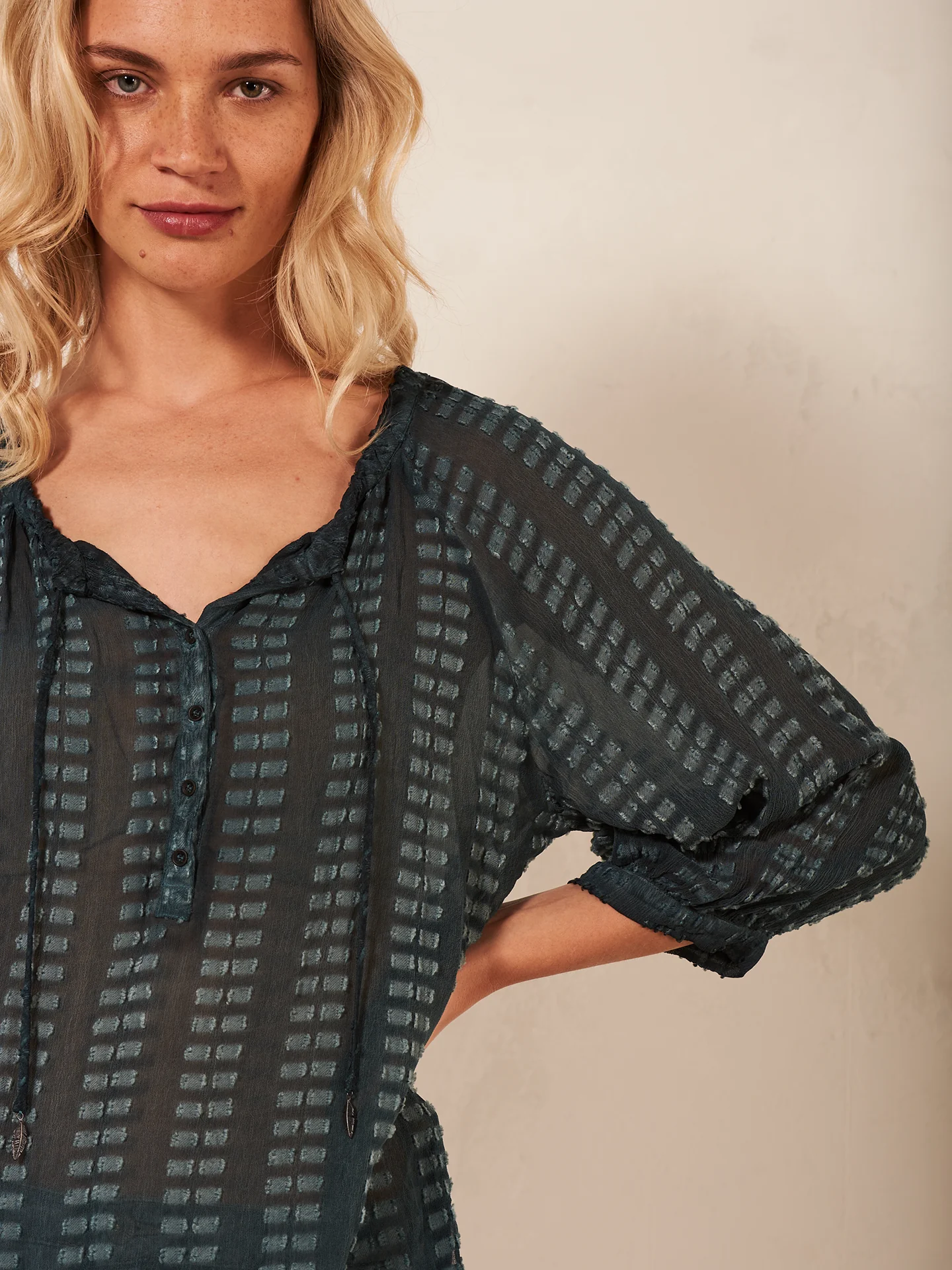 Bluse einfarbig - Image 7