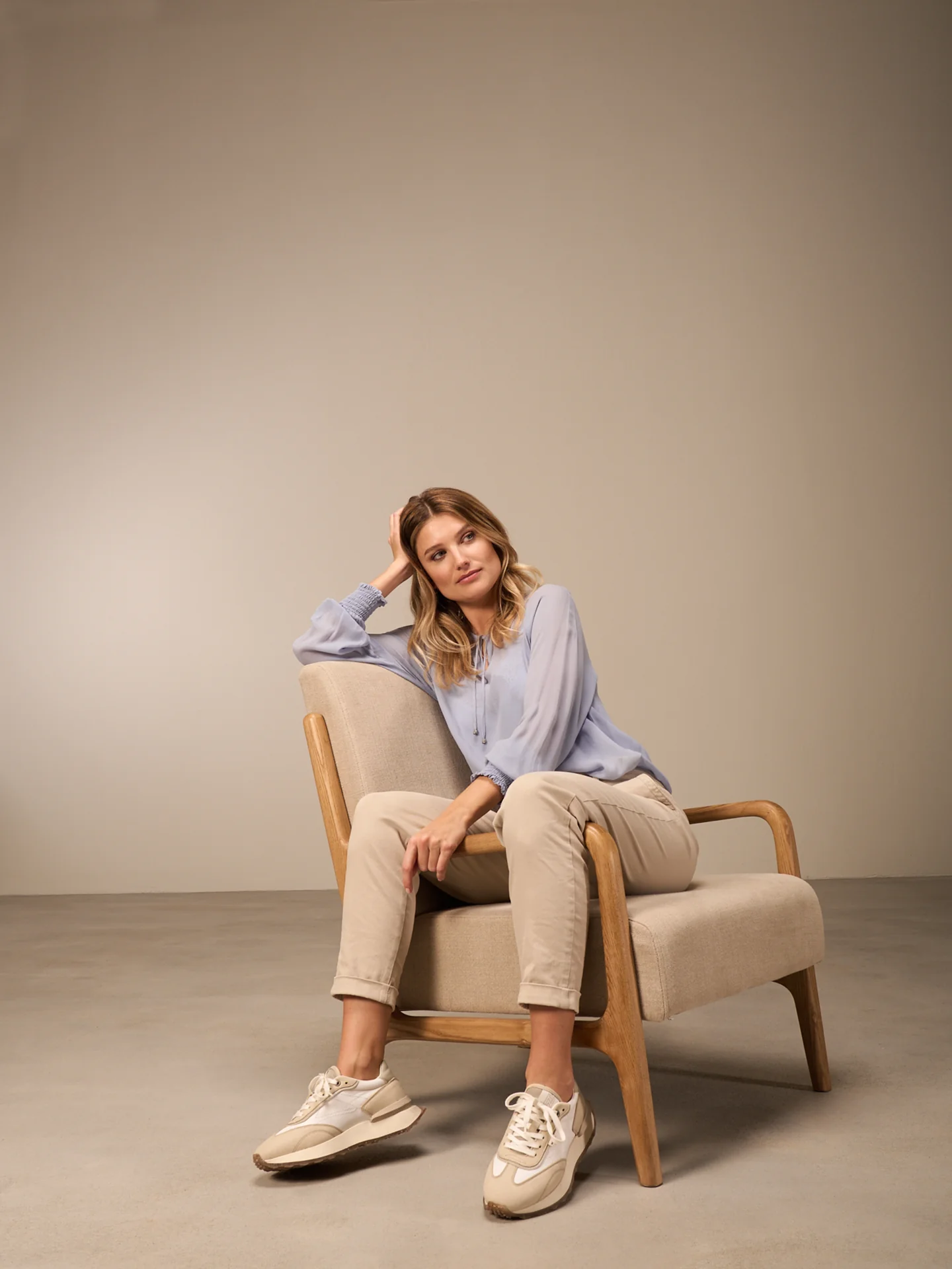 Bluse einfarbig - Image 2