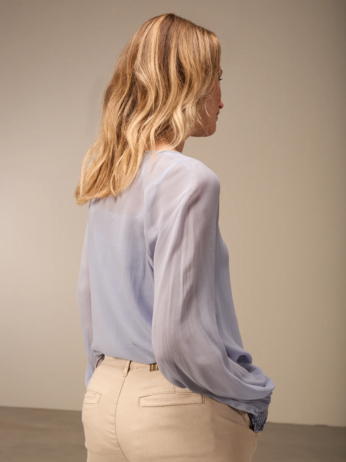 Bluse einfarbig - Image 4