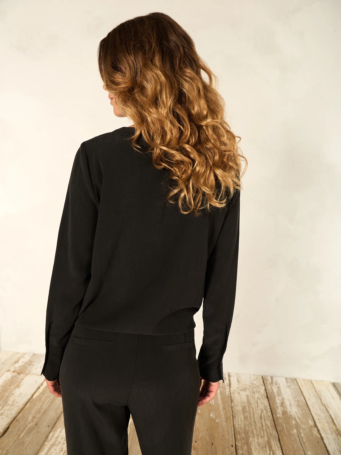 Bluse einfarbig - Image 4