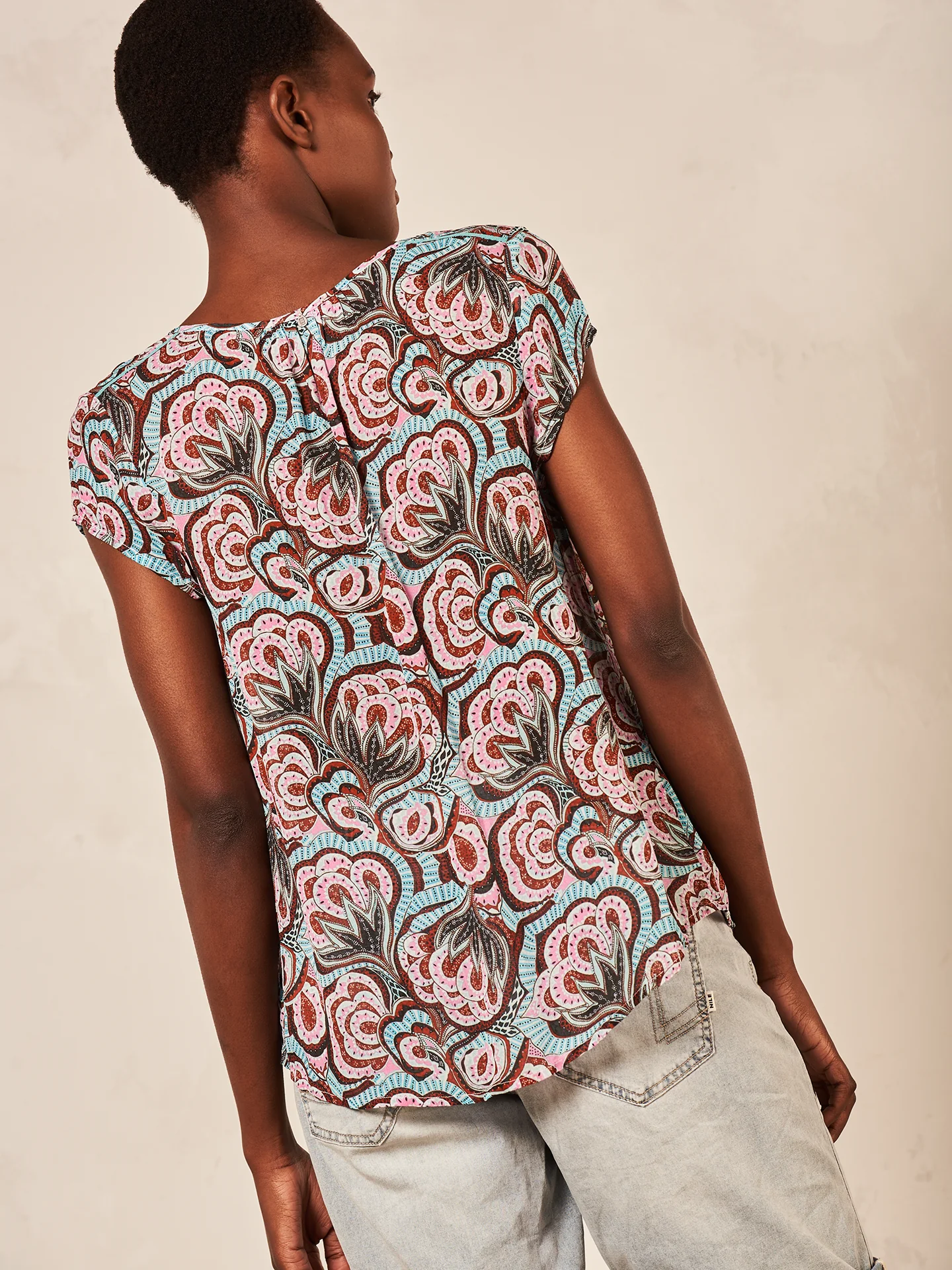 Bluse mit Druck - Image 3