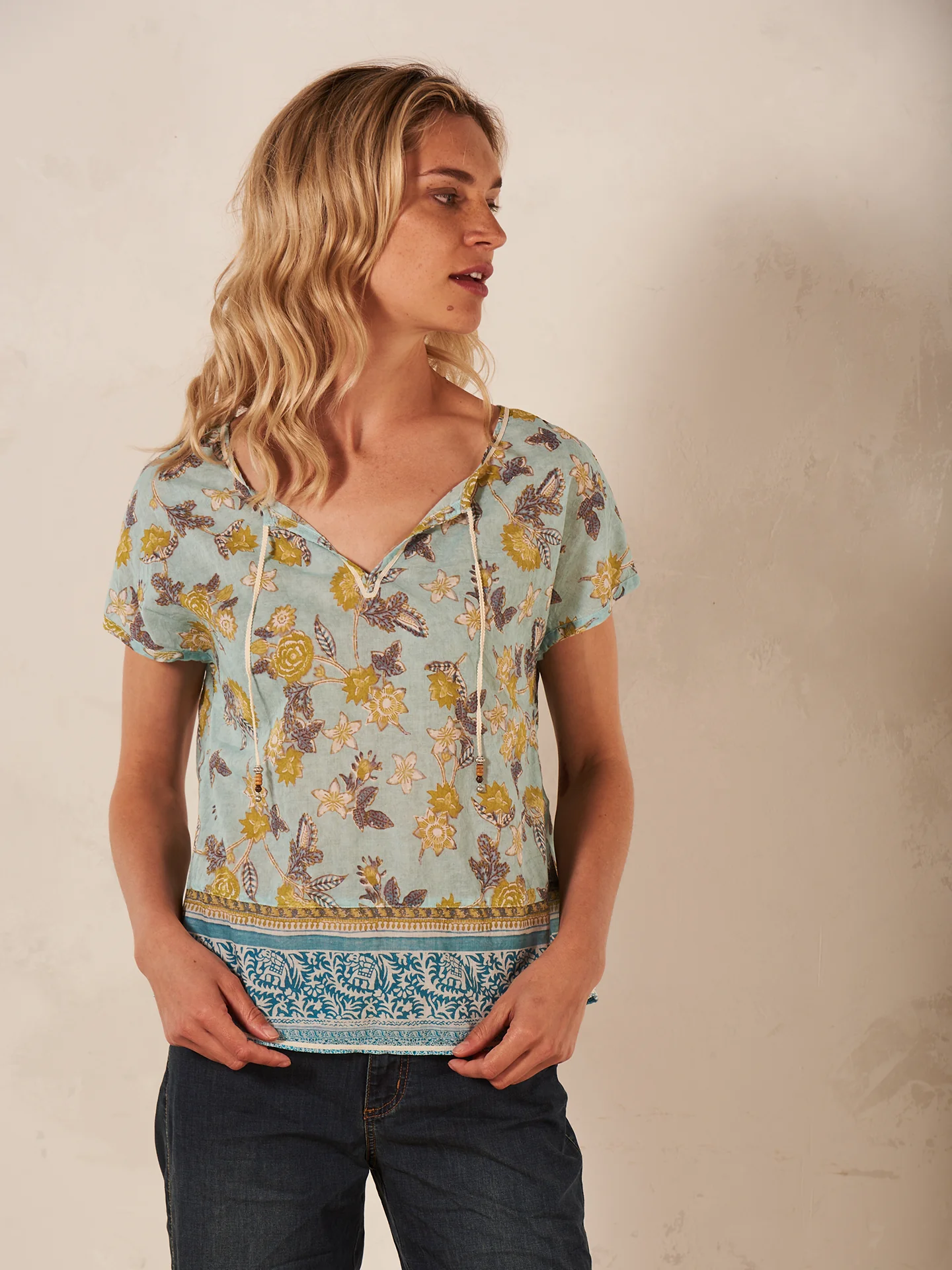 Bluse mit Druck - Image 2