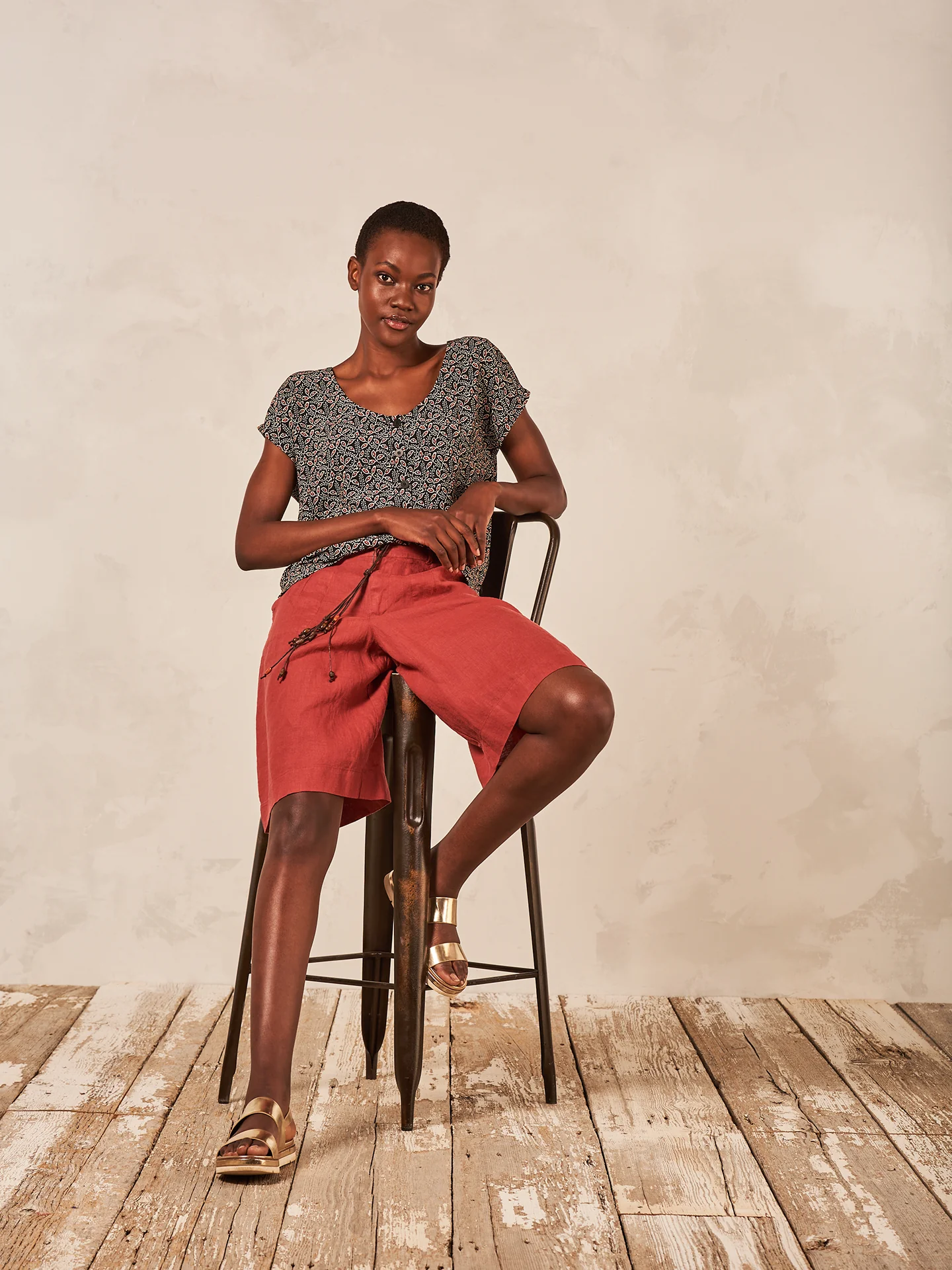 Bluse mit Druck - Image 2