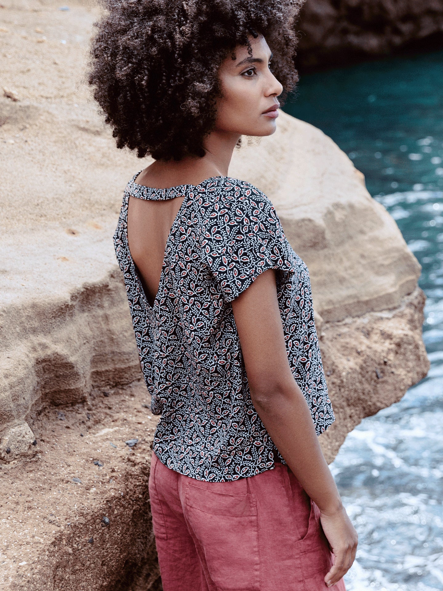 Bluse mit Druck - Image 5