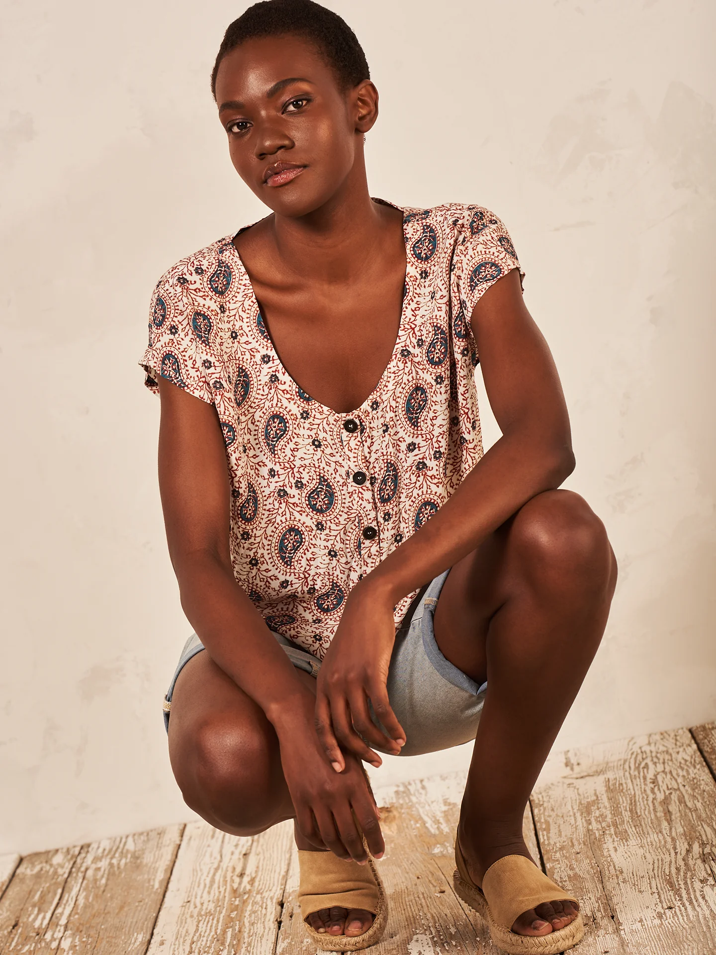 Bluse mit Druck - Image 7