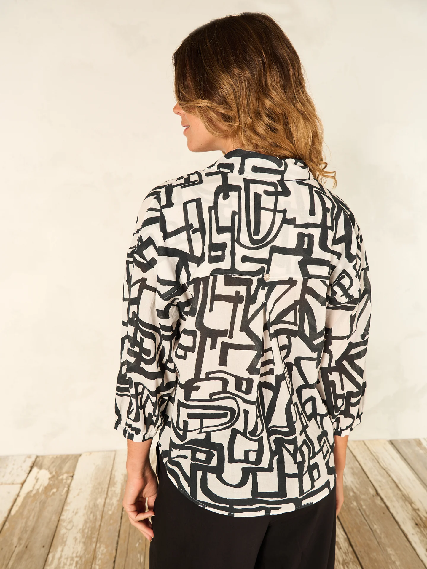 Bluse mit Druck - Image 4