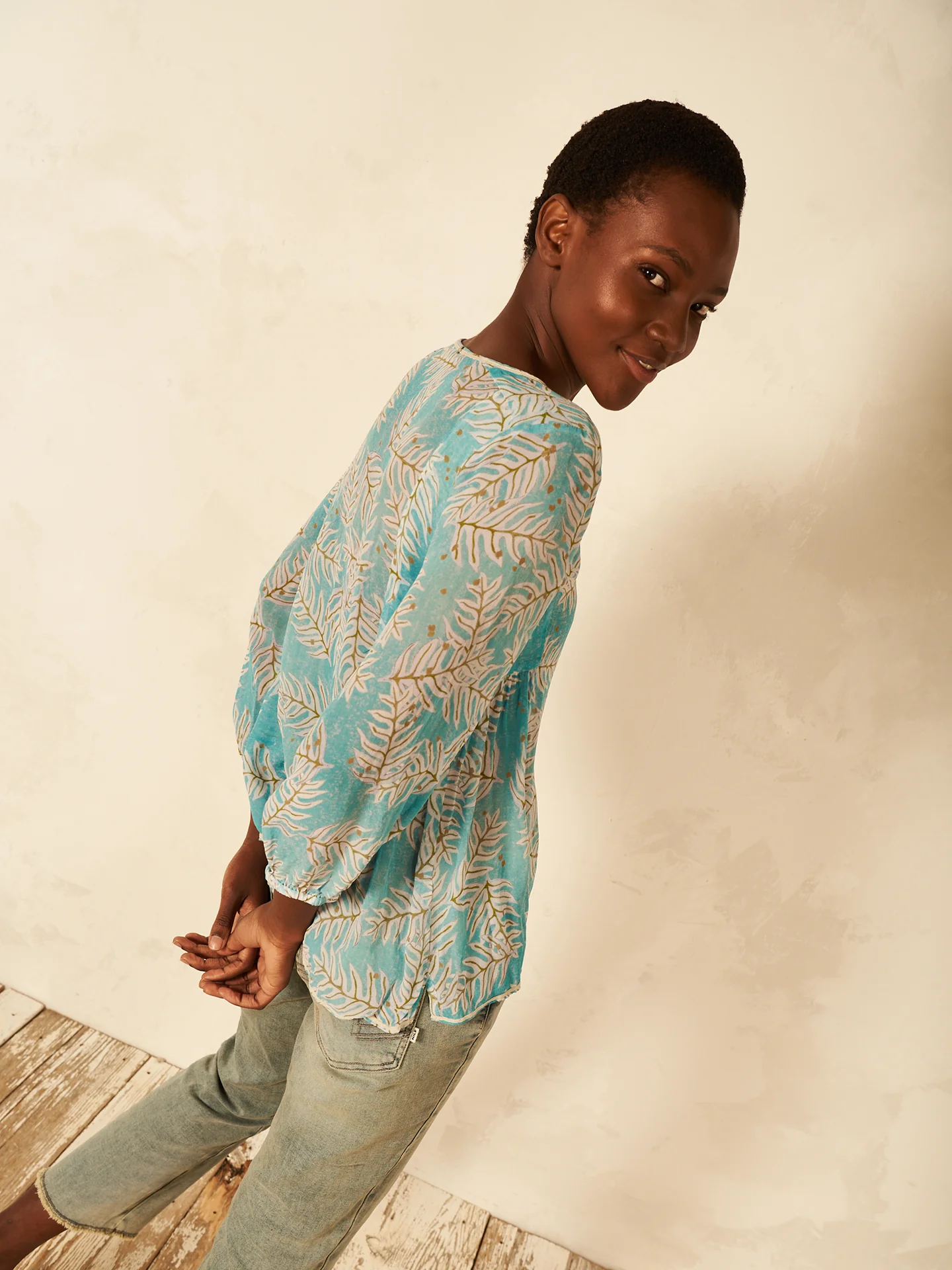 Bluse mit Druck - Image 3