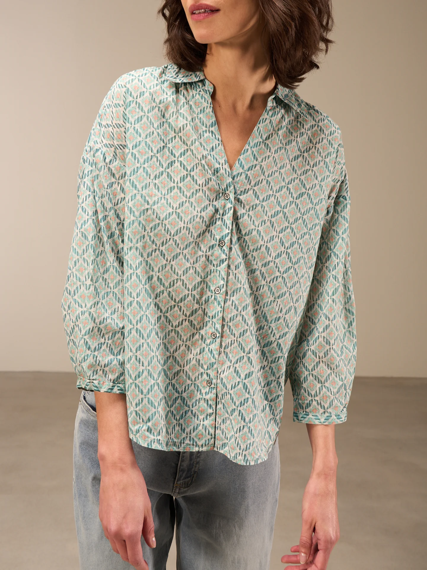 Bluse mit Knopfleiste - Image 7