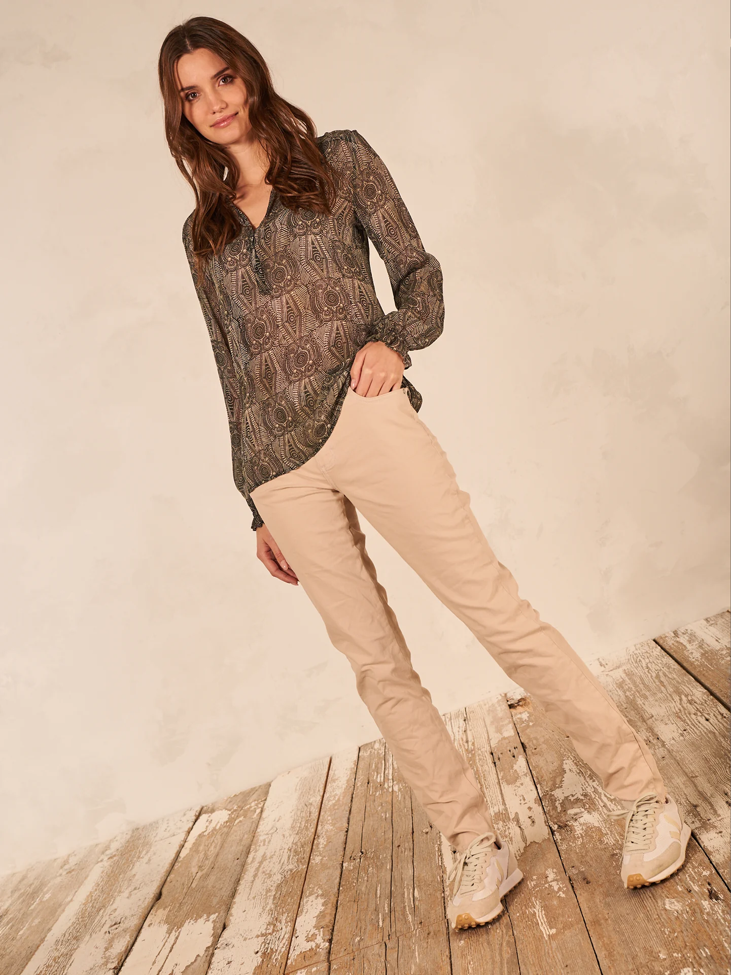 Bluse mit Knopfleiste - Image 4