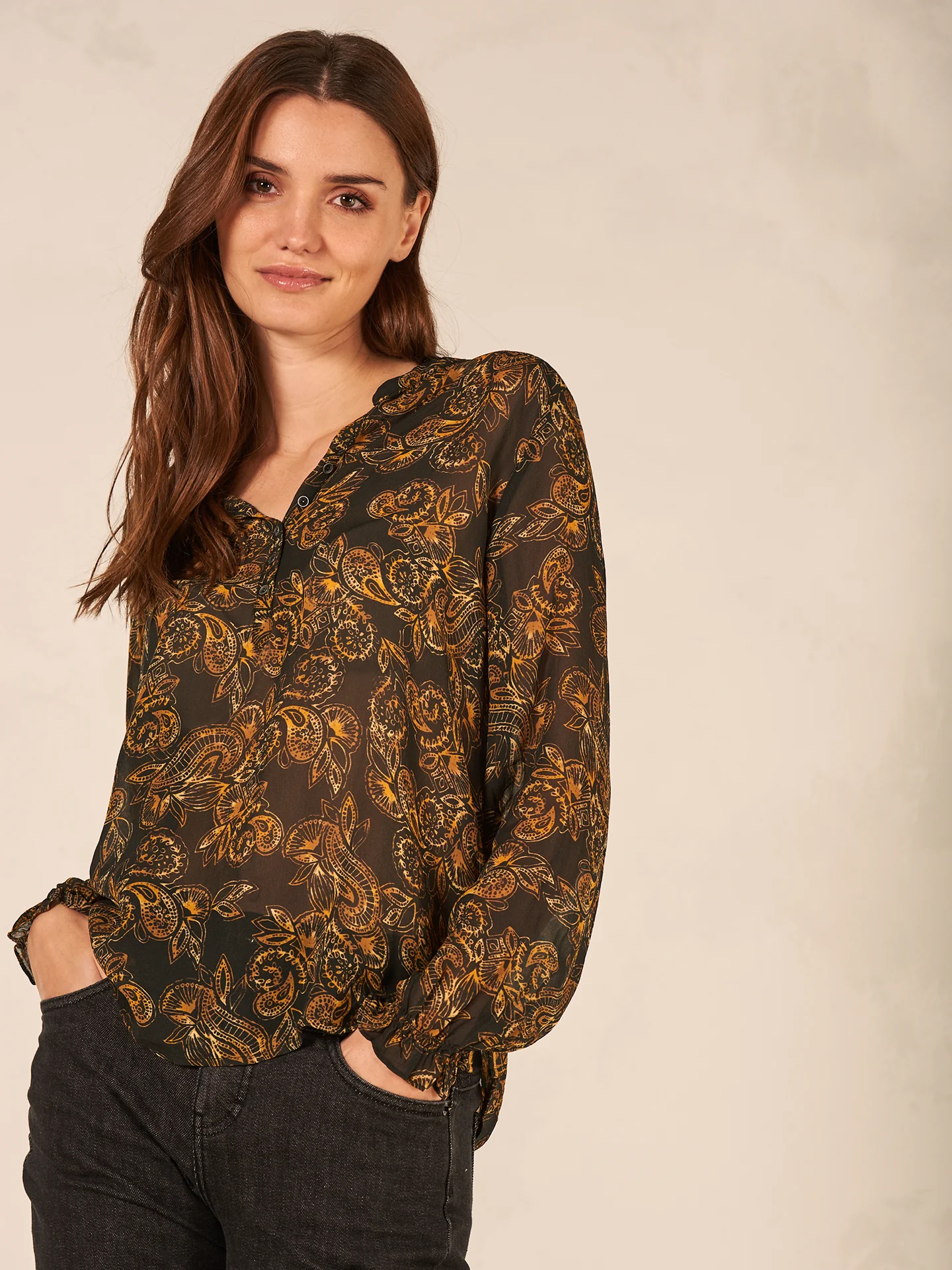 Bluse mit Knopfleiste - Image 6