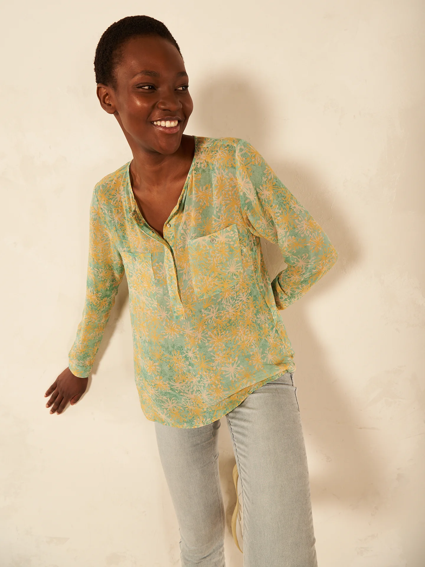 Bluse mit Knopfleiste - Image 21
