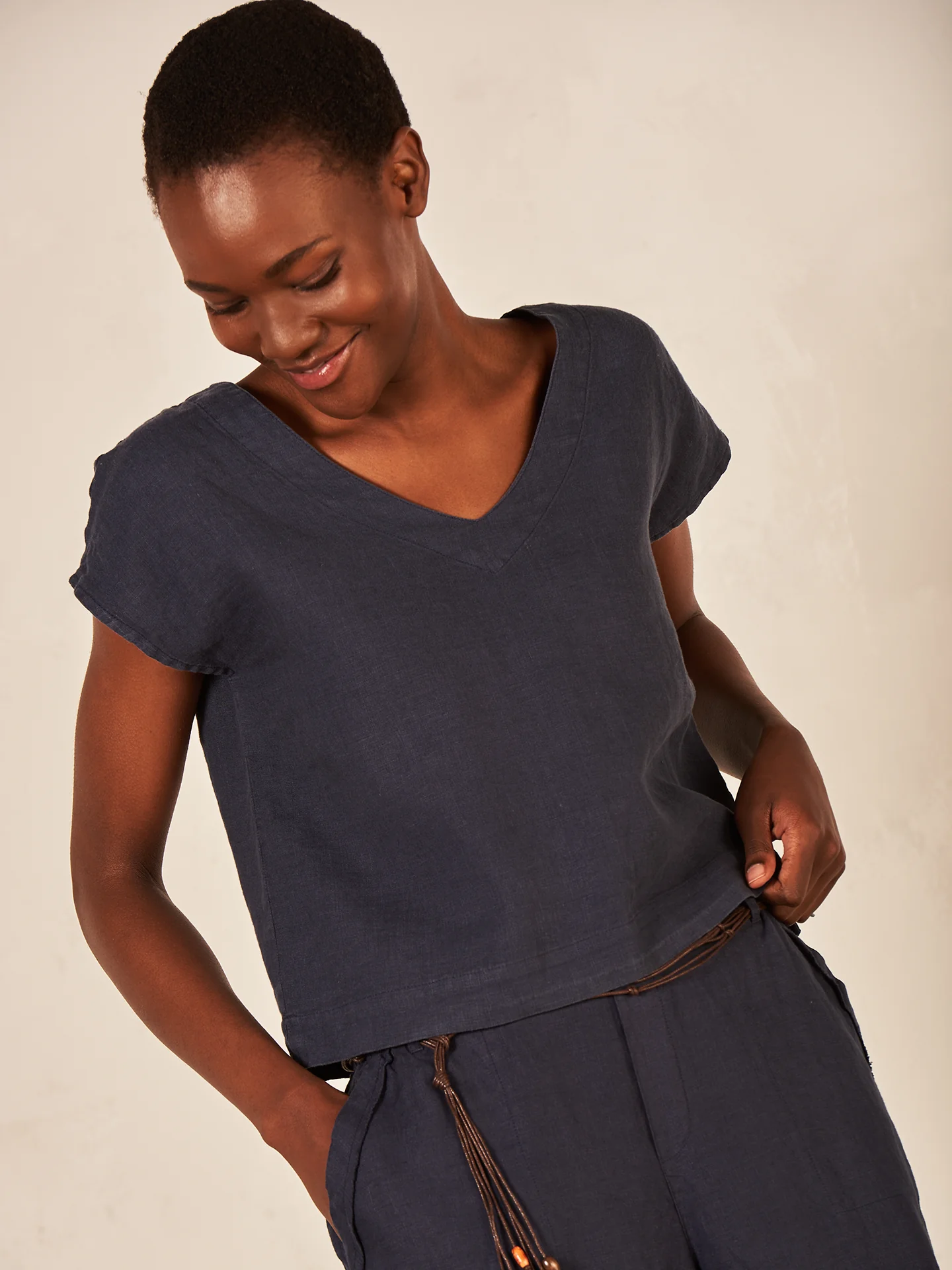 Bluse mit Leinen - Image 18
