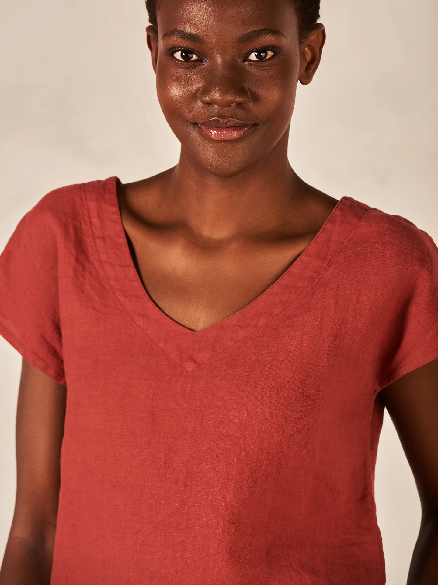 Bluse mit Leinen - Image 23