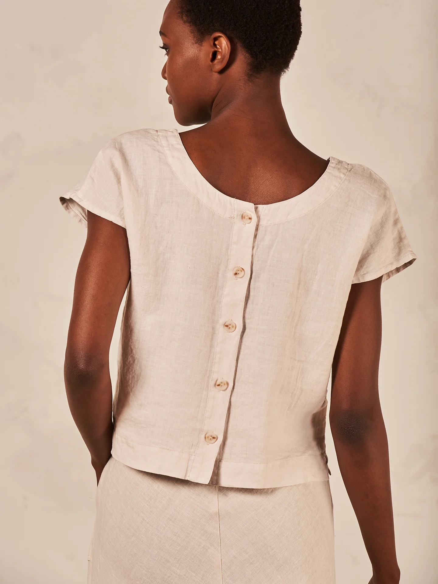 Bluse mit Leinen - Image 7