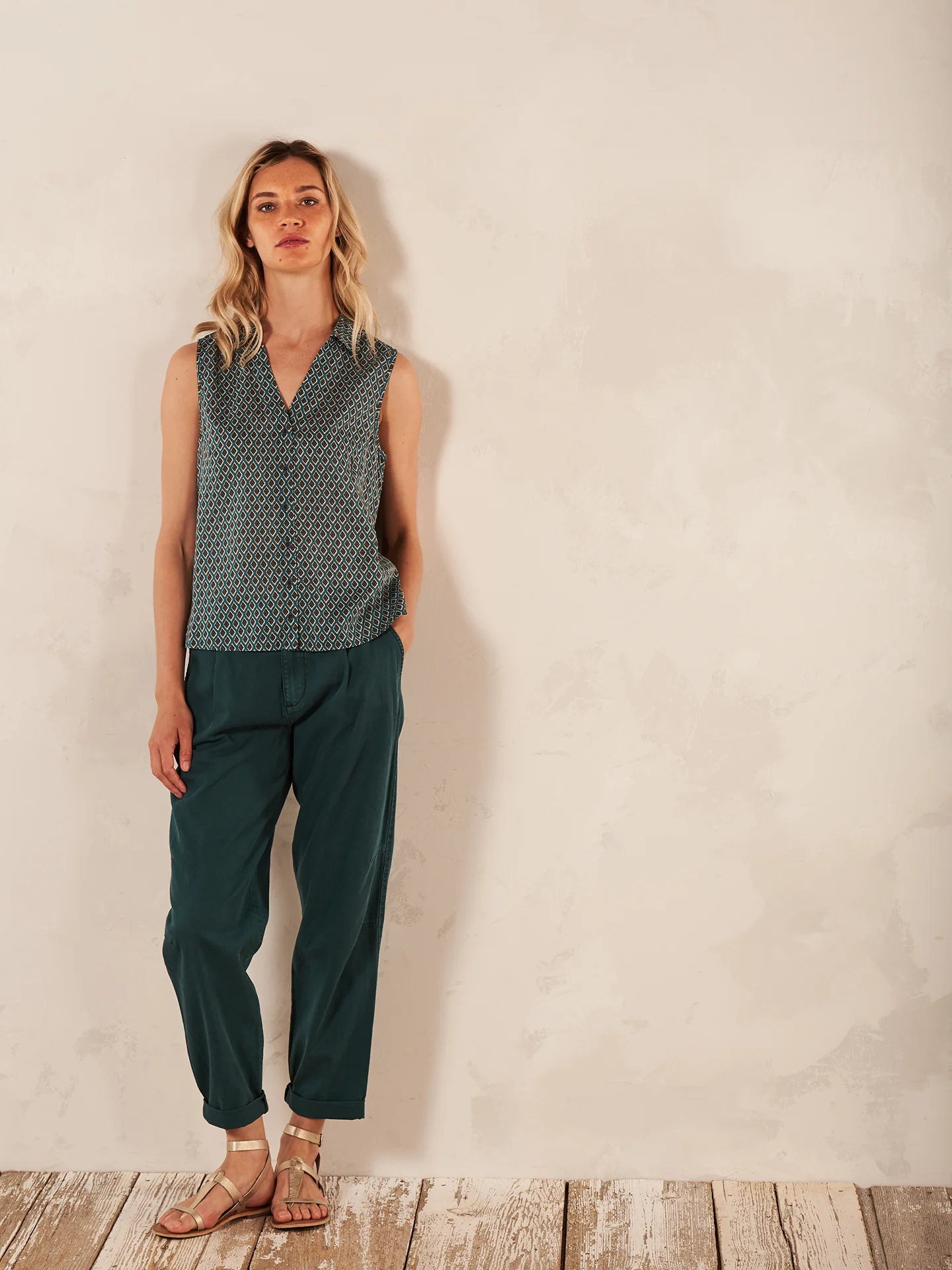 Bluse mit Reverskragen - Image 4
