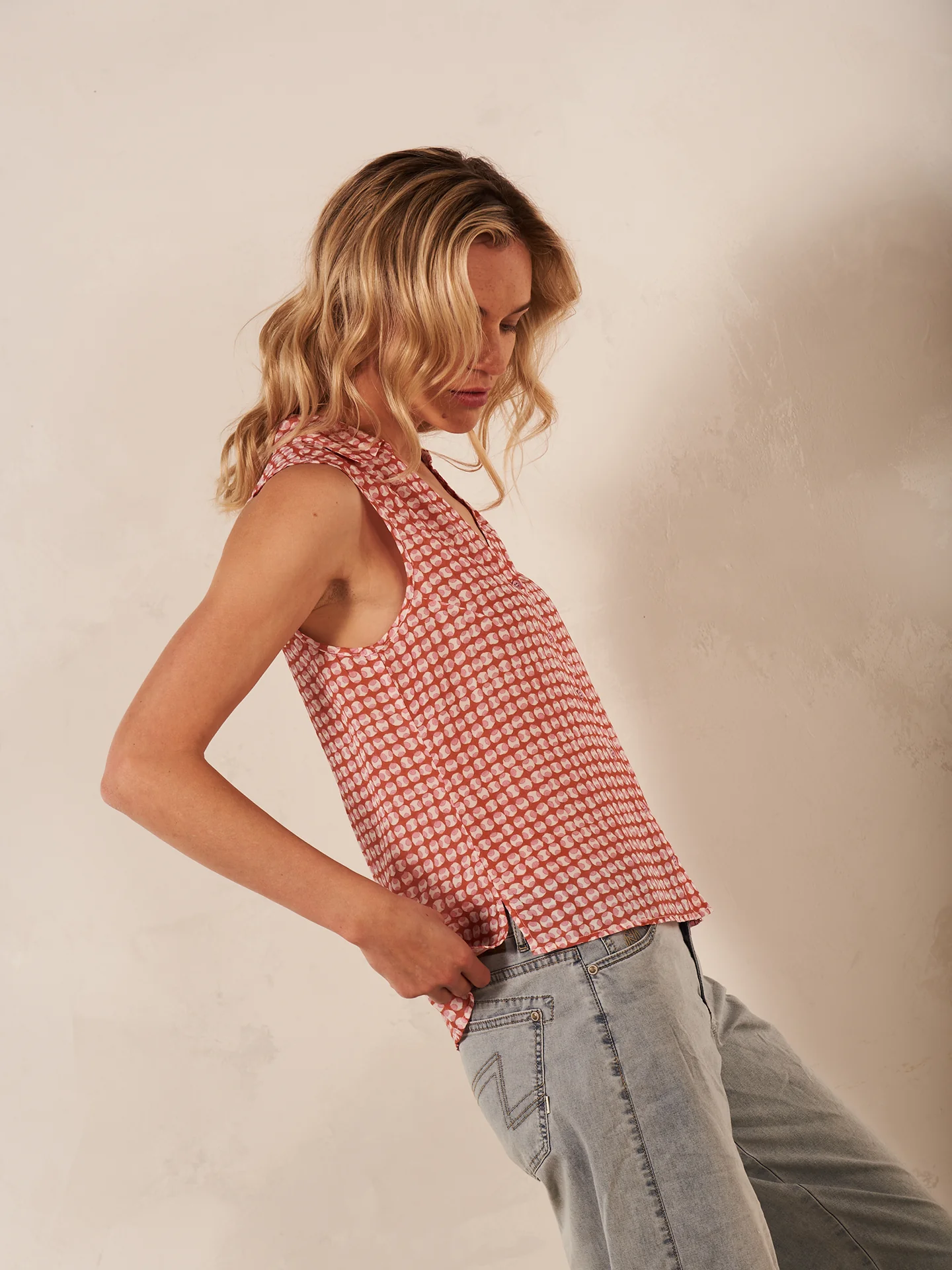 Bluse mit Reverskragen - Image 6