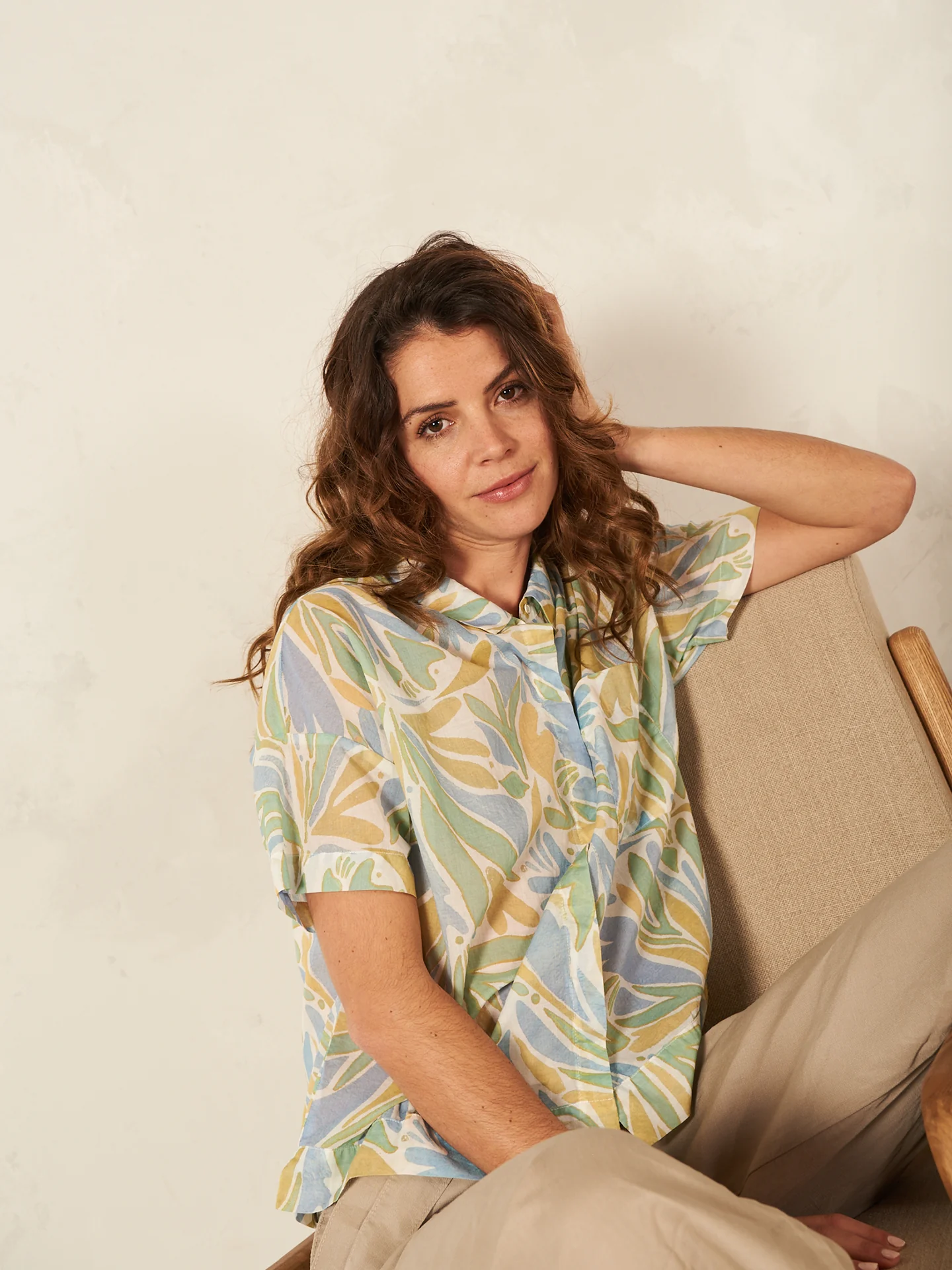 Bluse mit Reverskragen - Image 6