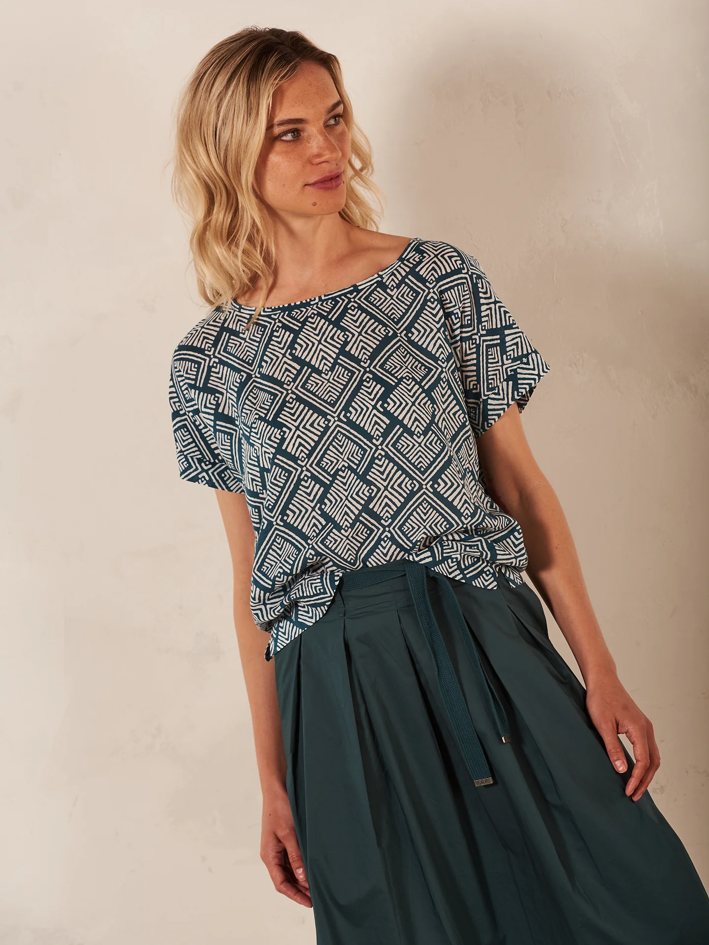 Bluse mit Rundhals - Image 6