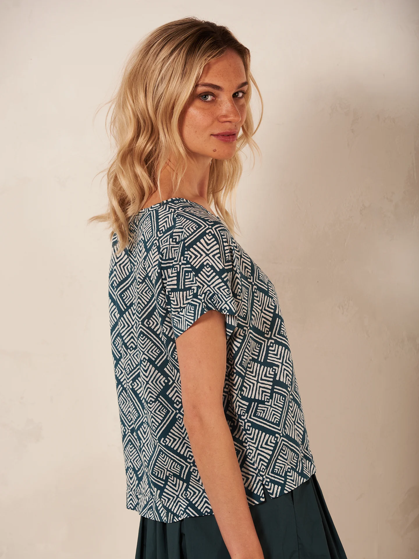 Bluse mit Rundhals - Image 8
