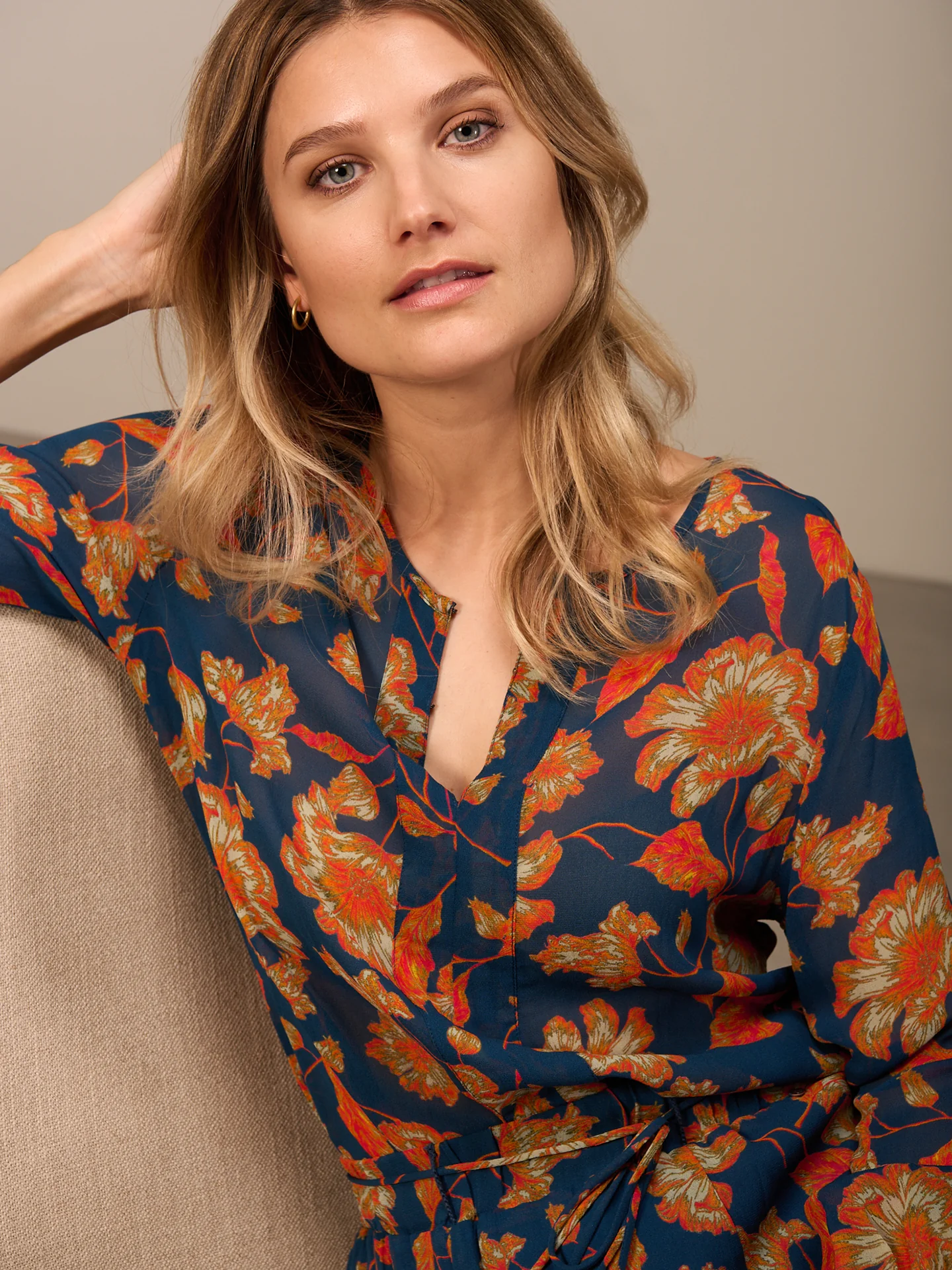 Bluse mit Rundhals - Image 7
