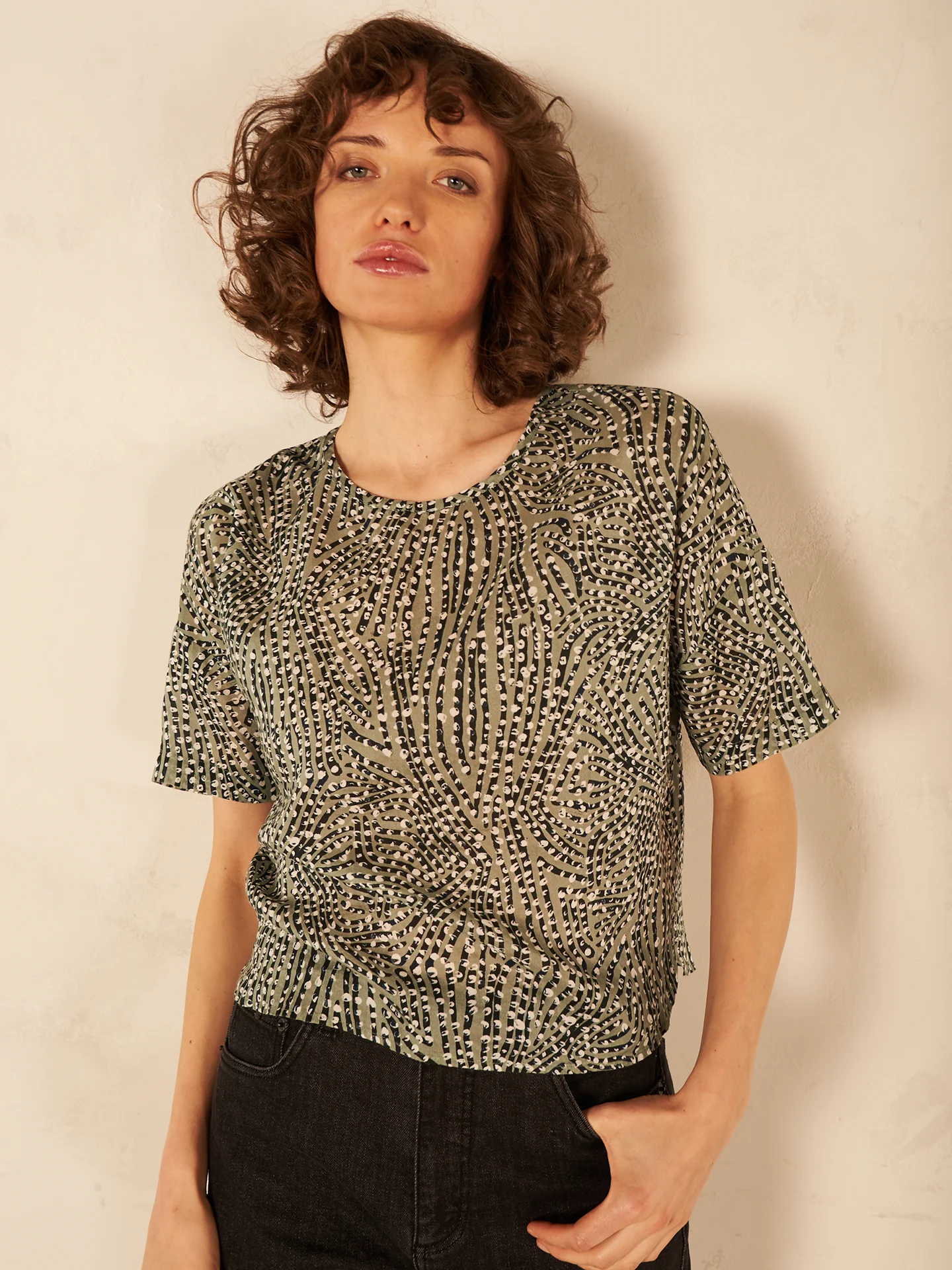 Bluse mit Rundhals - Image 12