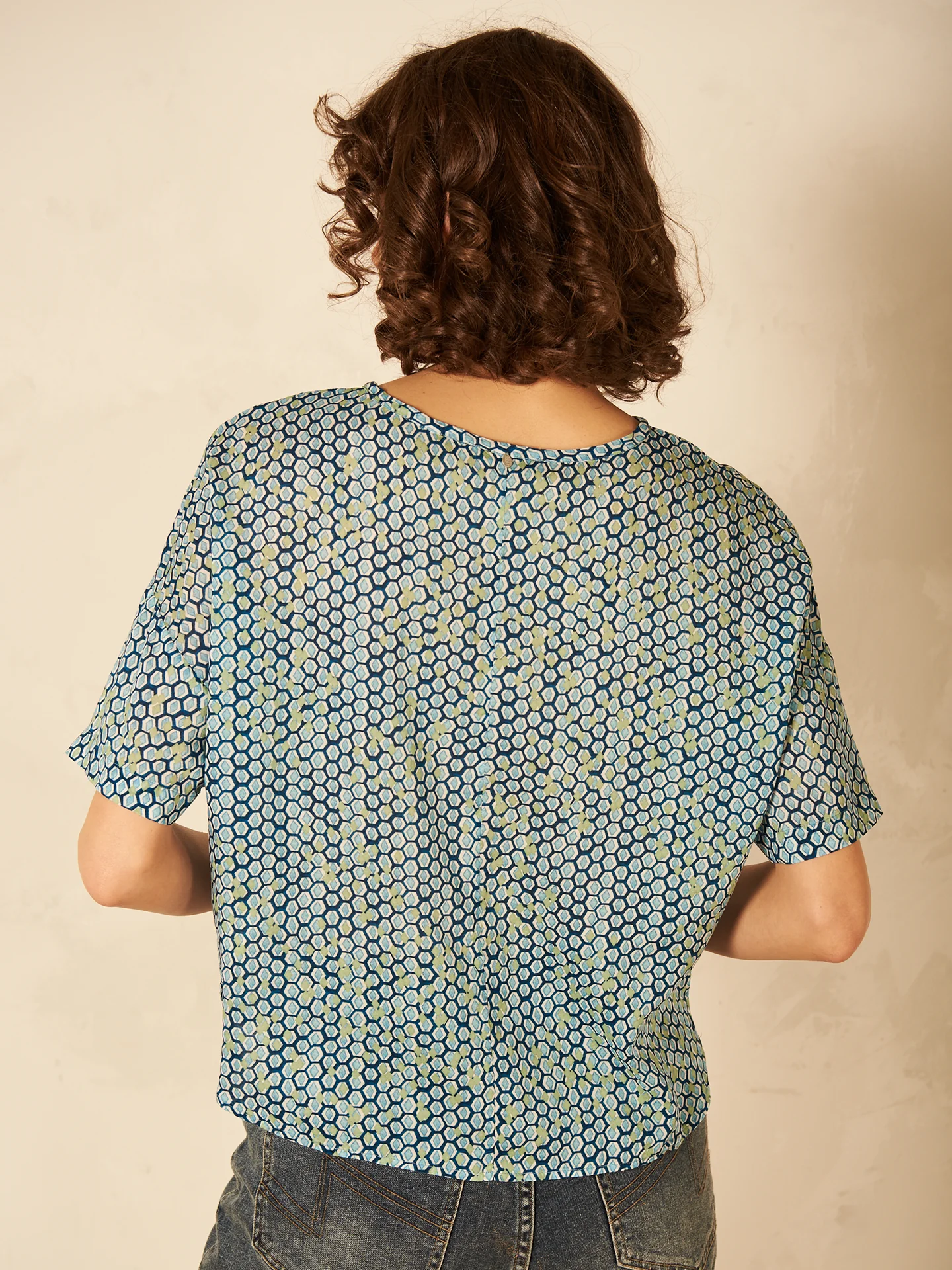 Bluse mit Rundhals - Image 4