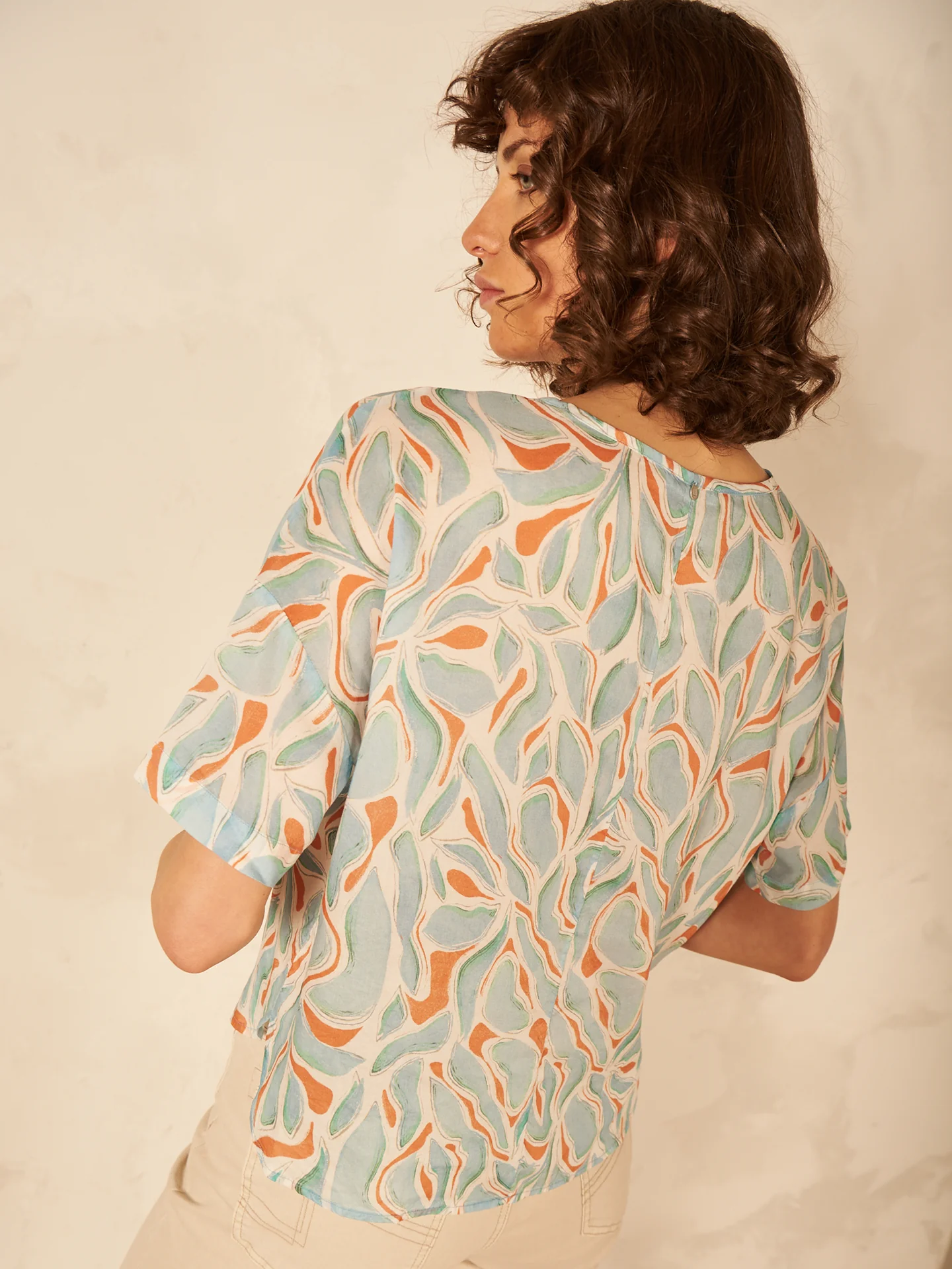 Bluse mit Rundhals - Image 9