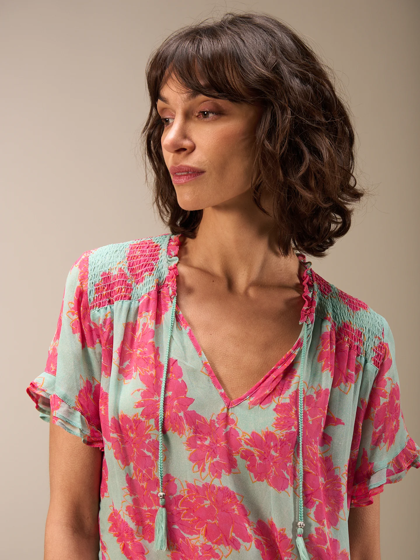 Bluse mit Rüschendetail - Image 14