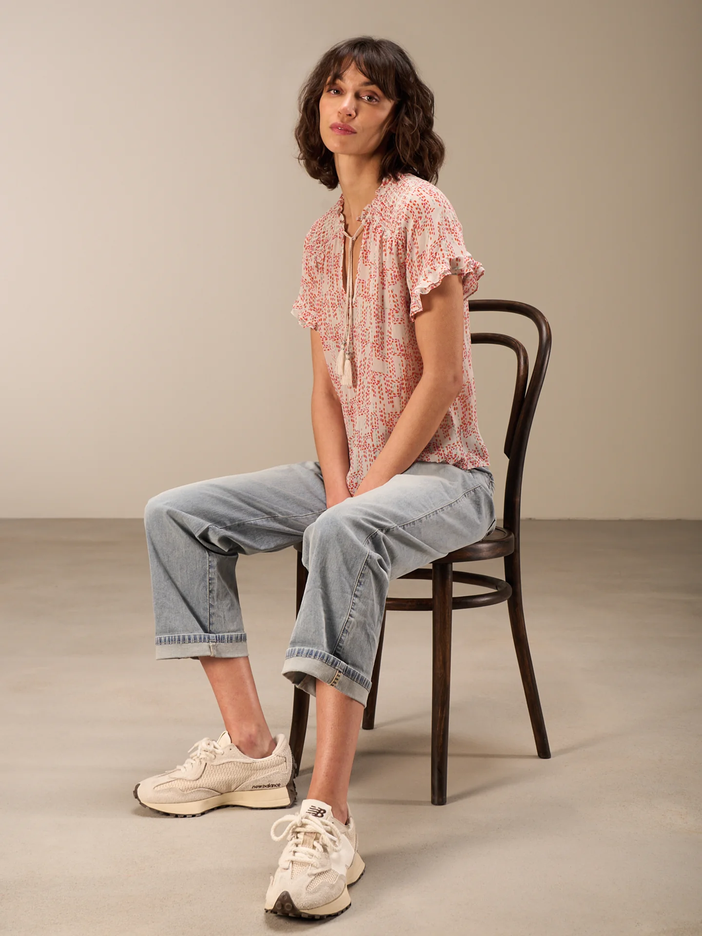 Bluse mit Rüschendetail - Image 3