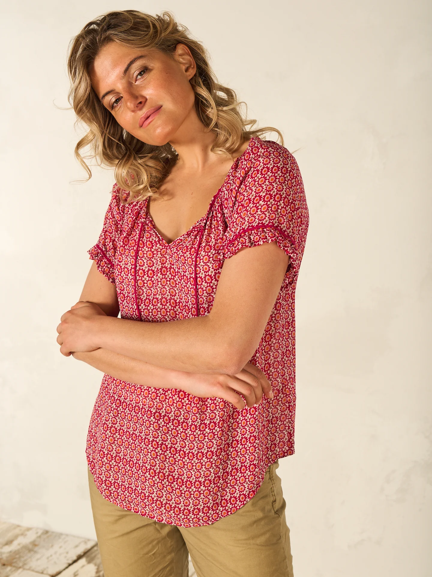 Bluse mit Rüschendetail - Image 20